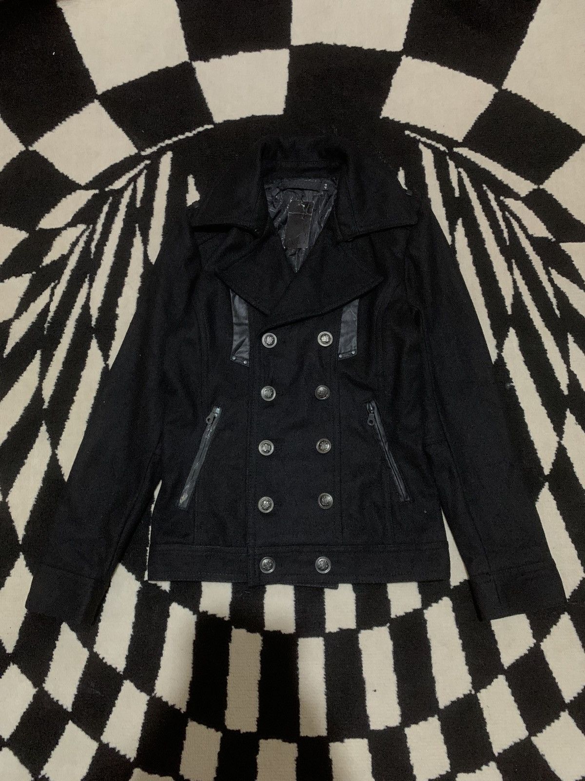 GOSTAR DE FUGA Japanese Fuga Bikers Punk Gothic Grunge Style jacket Size S / US 4 / IT 40 - 1 Thumbnail