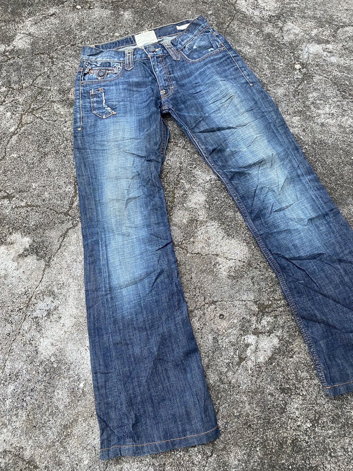 Japanese Brand × Jimmy Taverniti × Taverniti Taverniti So Jeans Flare Size US 28 / EU 44 - 3 Thumbnail