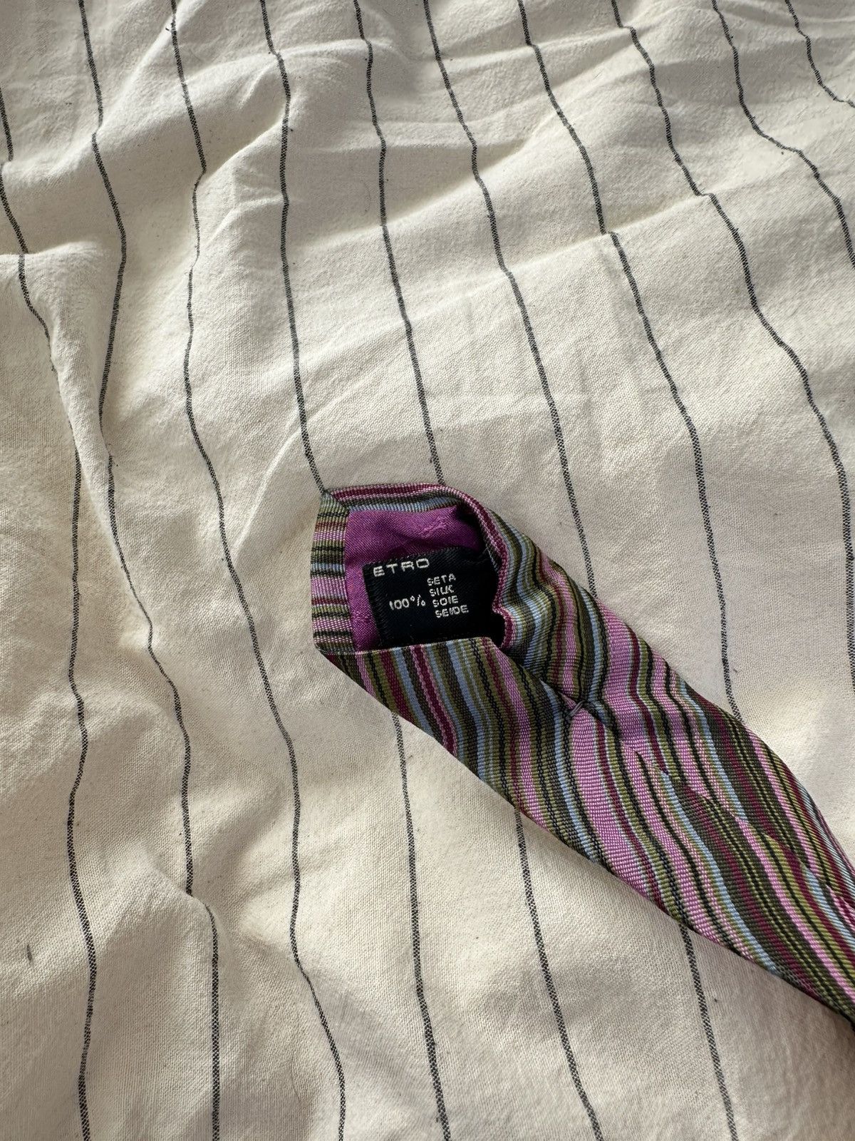 Etro Etro Silk Luxury Tie Made In Italy Size ONE SIZE - 5 Thumbnail
