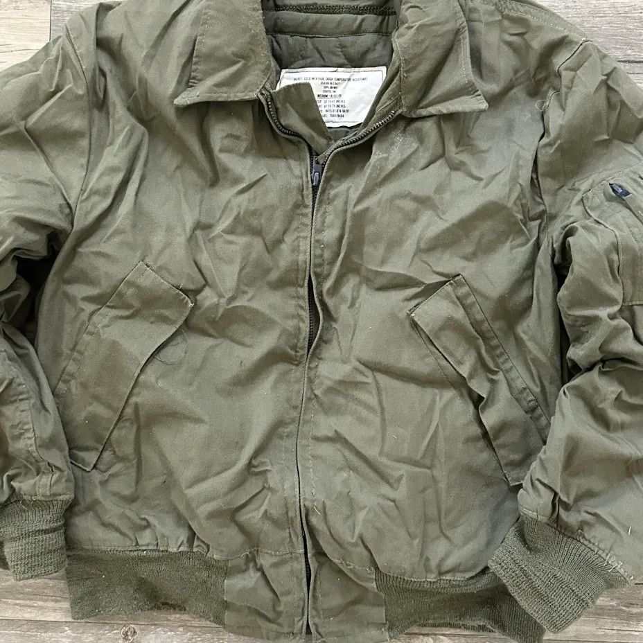Other Vintage 80s Military Tanker CVC Jacket Size Medium Size US M / EU 48-50 / 2 - 2 Thumbnail