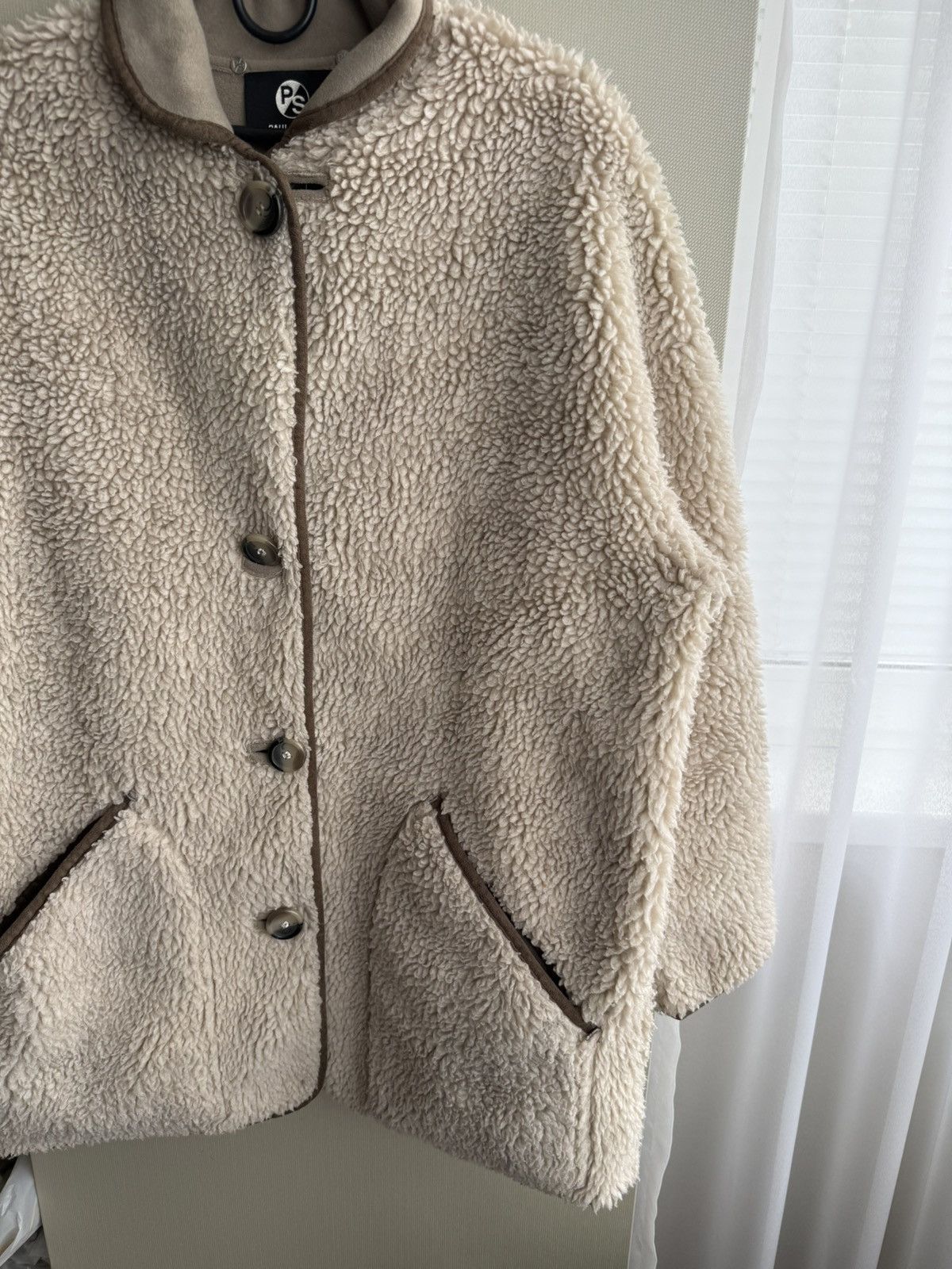 Paul Smith Paul Smith double-sided deep pile fleece coat Size US M / EU 48-50 / 2 - 5 Thumbnail