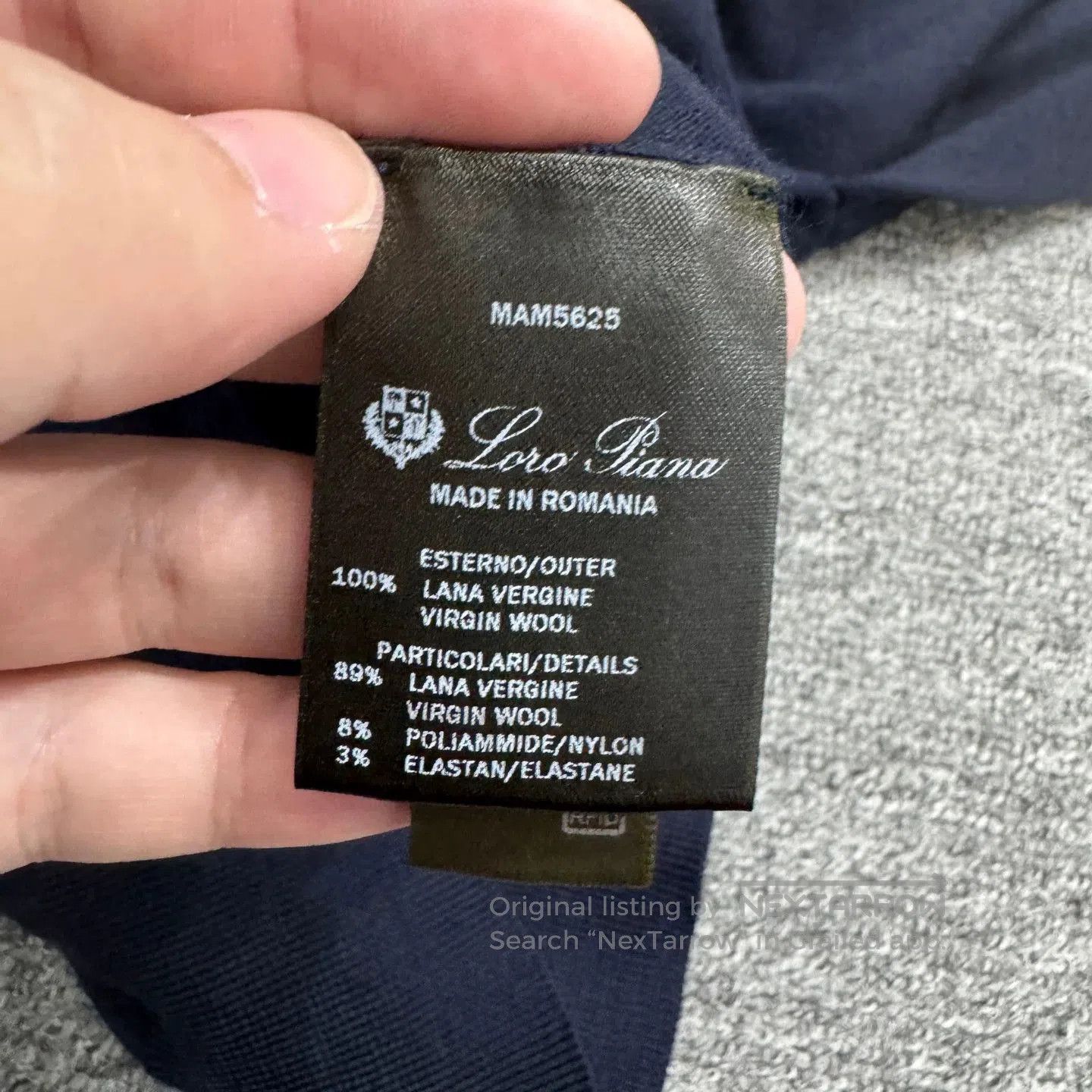 Loro Piana Loro Piana Wool Long-Sleeve Sweater. Size US S / EU 44-46 / 1 - 3 Thumbnail