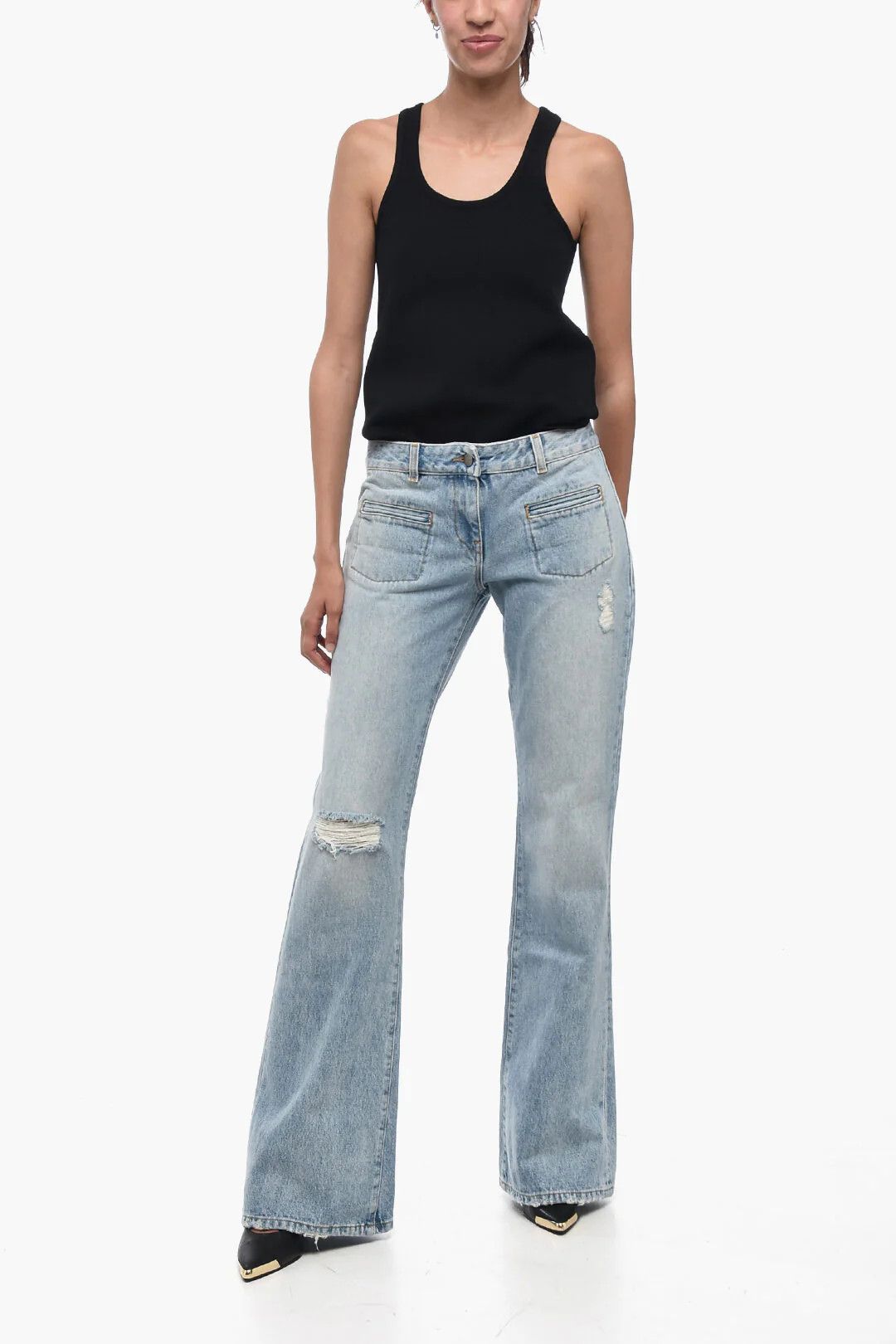 og1mm0326 Bootcut Jeans in Blue