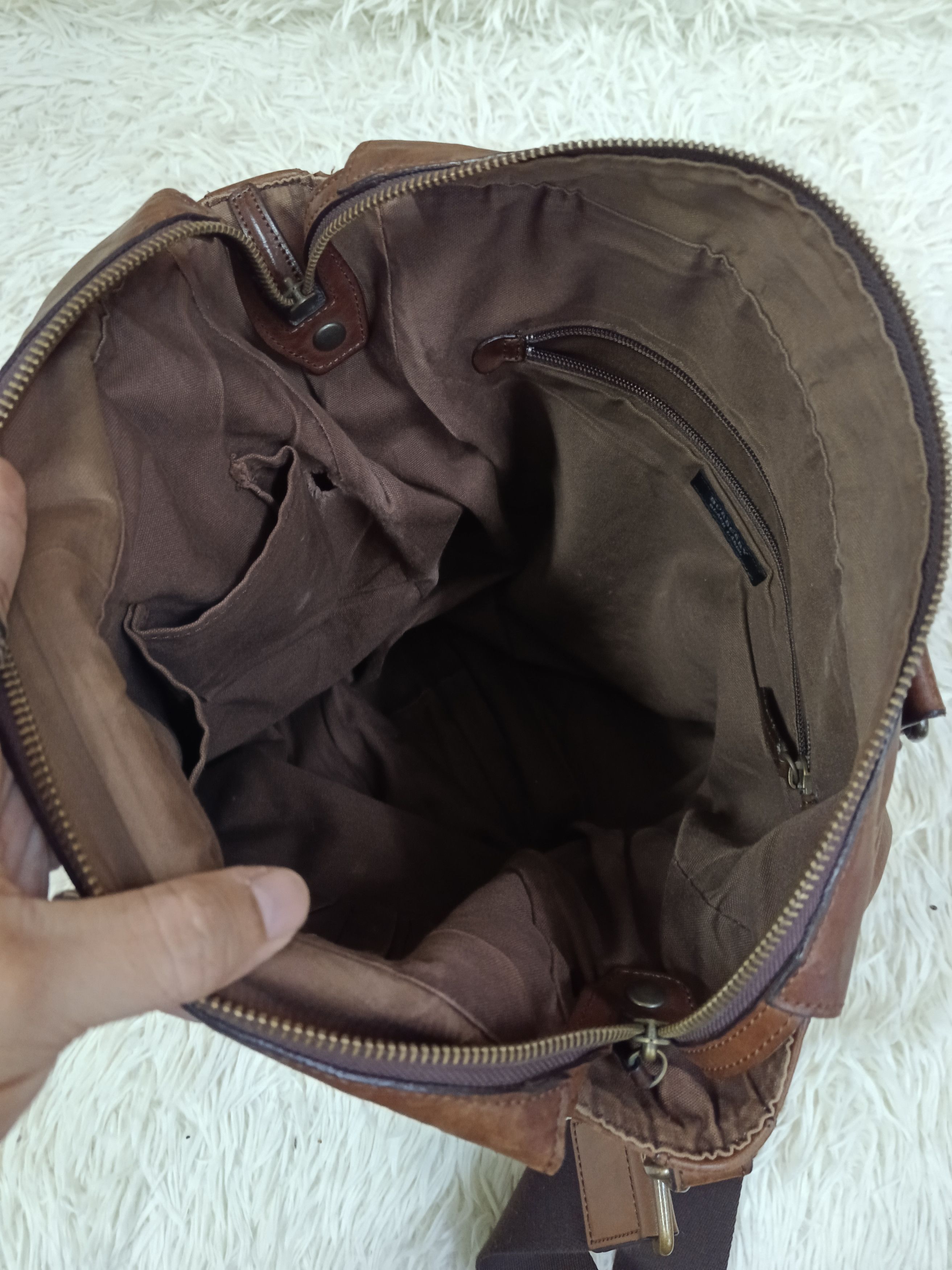 Burberry BURBERRY 2WAYS PATINA LEATHER Size ONE SIZE - 15 Thumbnail
