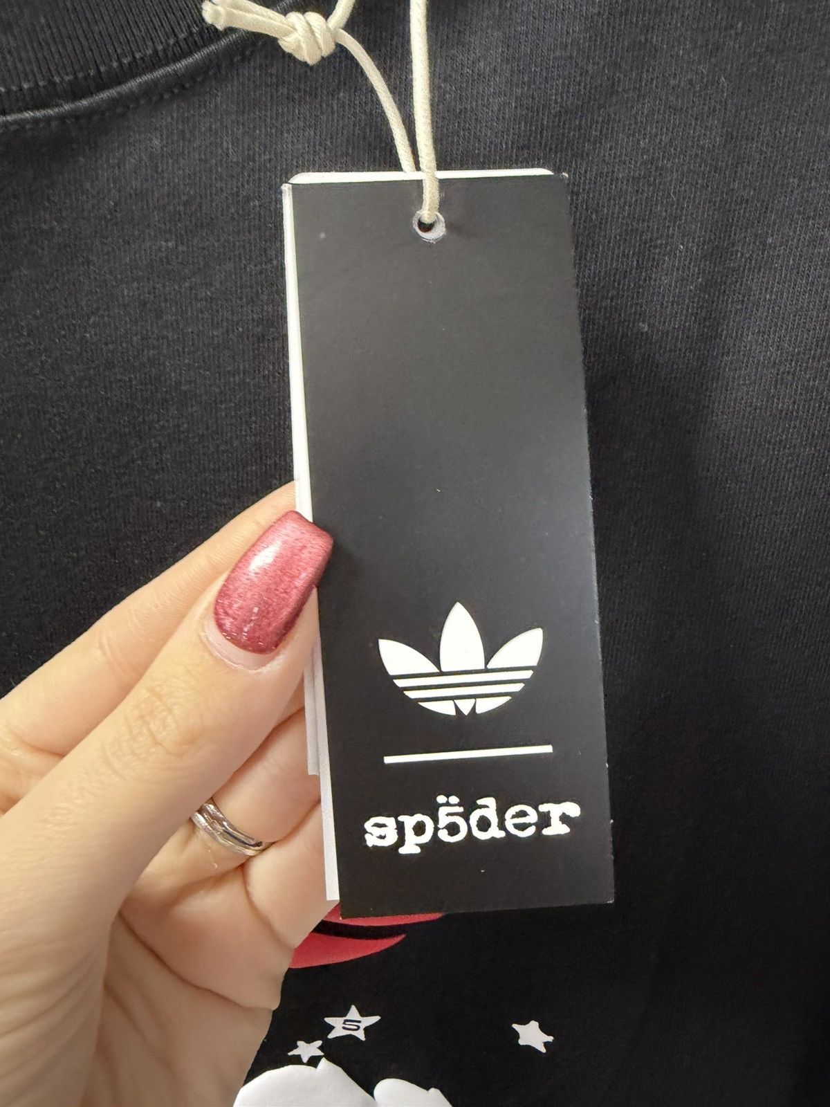 Sp5der Adidas X Sp5der Tee (Black) Size US S / EU 44-46 / 1 - 3 Thumbnail