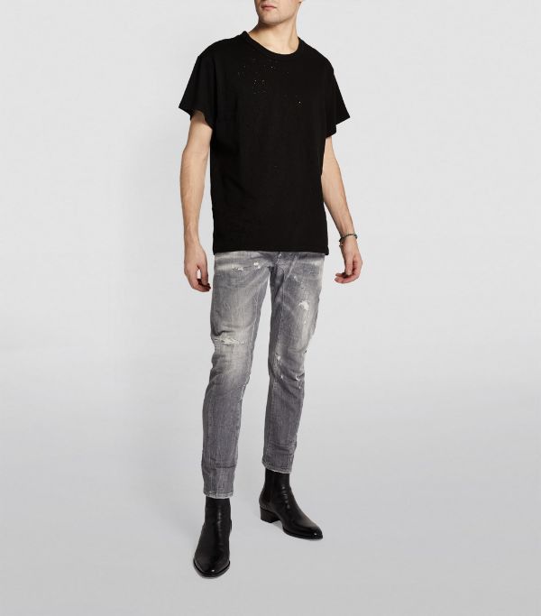 Amiri o1mle0424 Shotgun T-Shirt in Black Size US XS / EU 42 / 0 - 2 Thumbnail