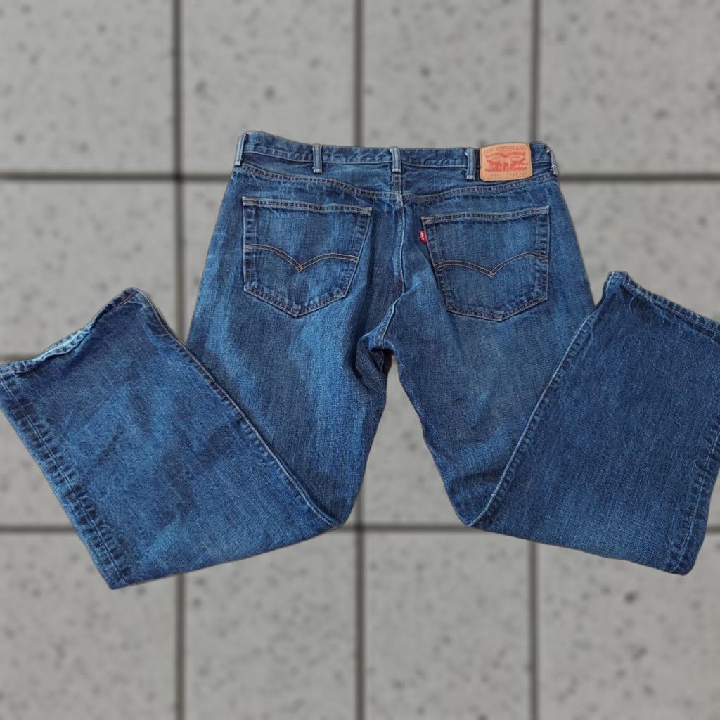 Levi's VINTAGE Levi's 501 Jeans 40x30 Regular Mens Jeans Denim Cotton Blue Straight 30 Inseam Size US 40 / EU 56 - 1 Thumbnail