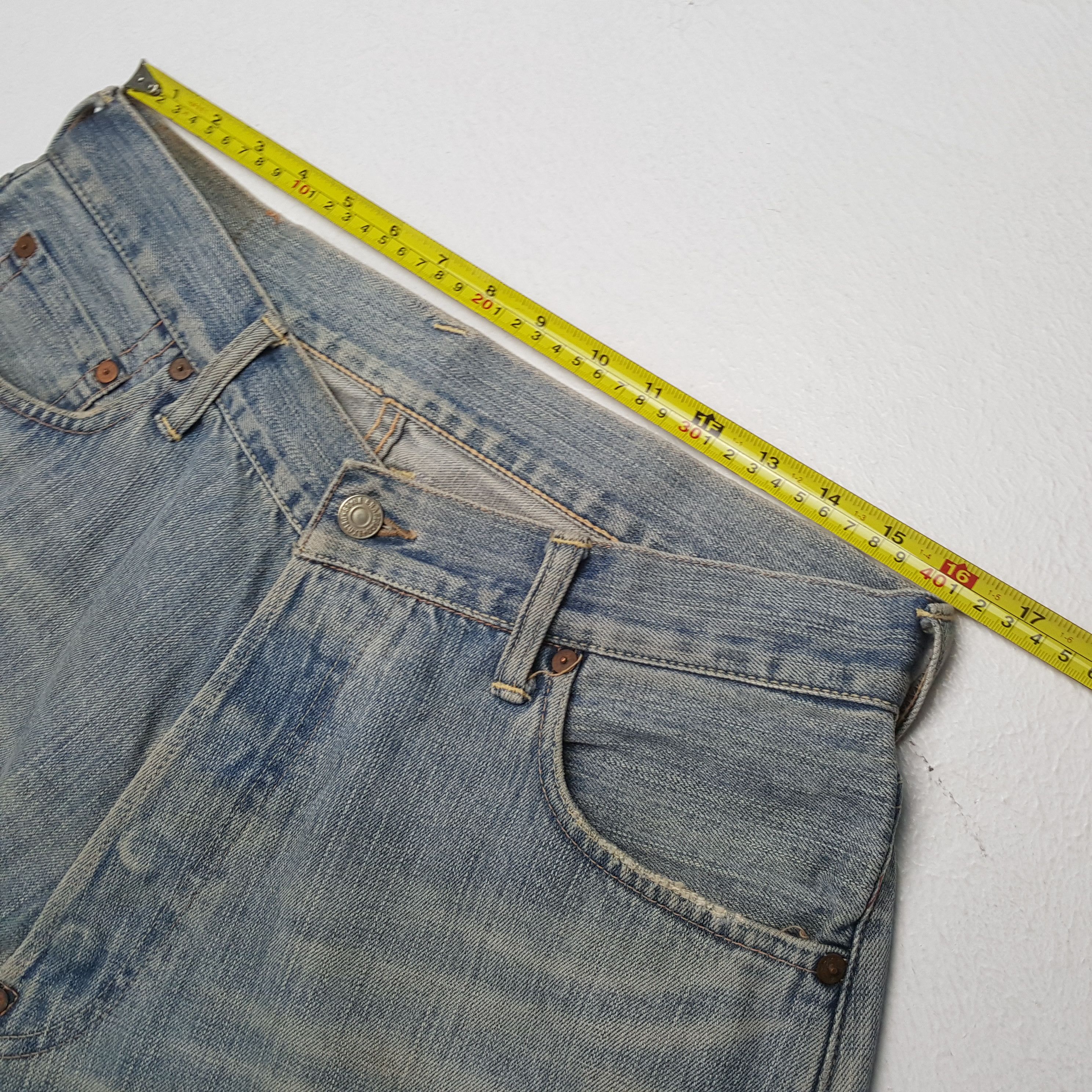 Evisu × Japanese Brand × Vintage EVISU Japanese Brand Streetwear Custom Daicock Jeans Size US 32 / EU 48 - 7 Thumbnail