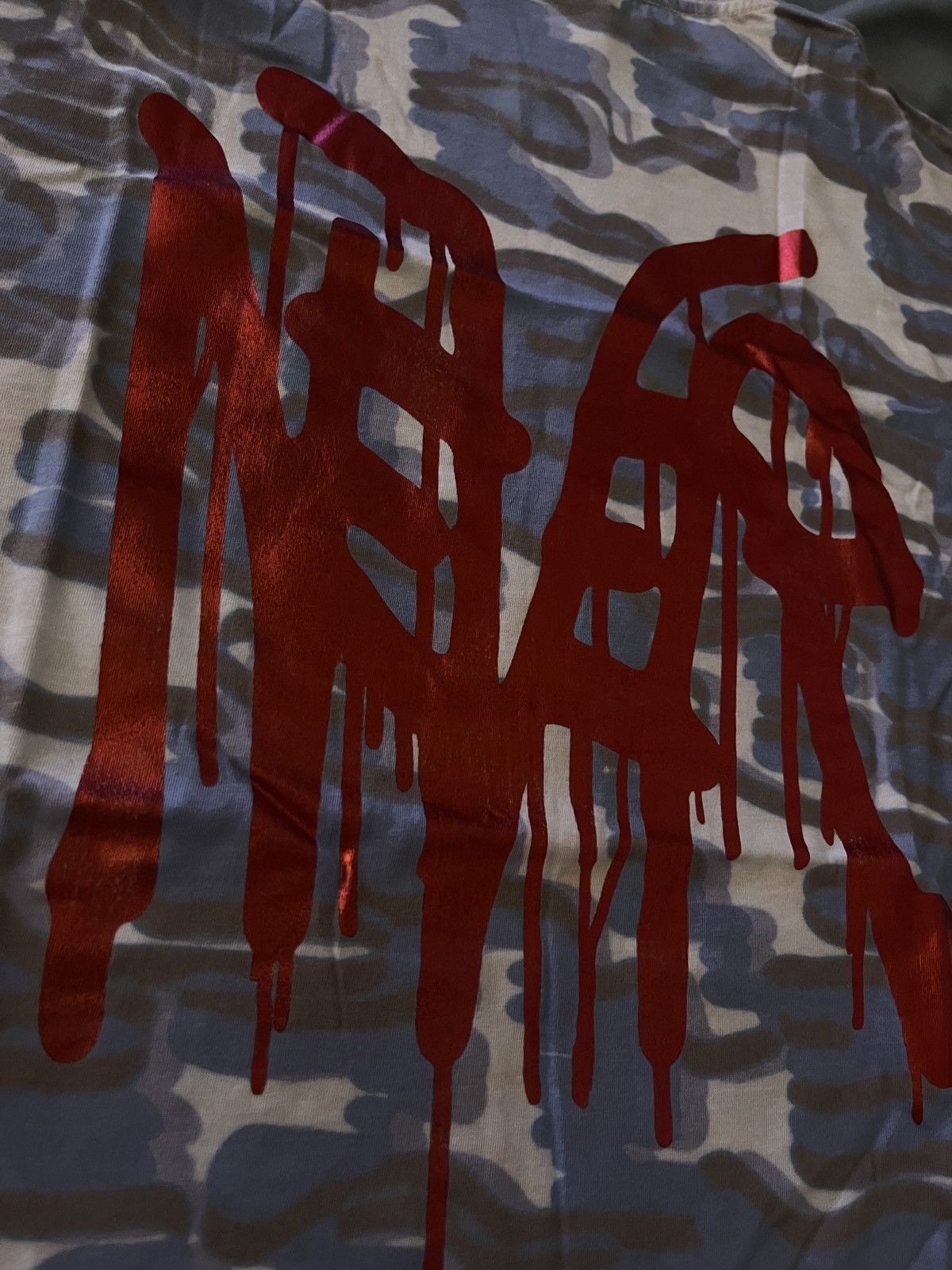 Drain Gang 1/1 OD9 x Drain Gang NeVeR Tee Size US M / EU 48-50 / 2 - 4 Thumbnail