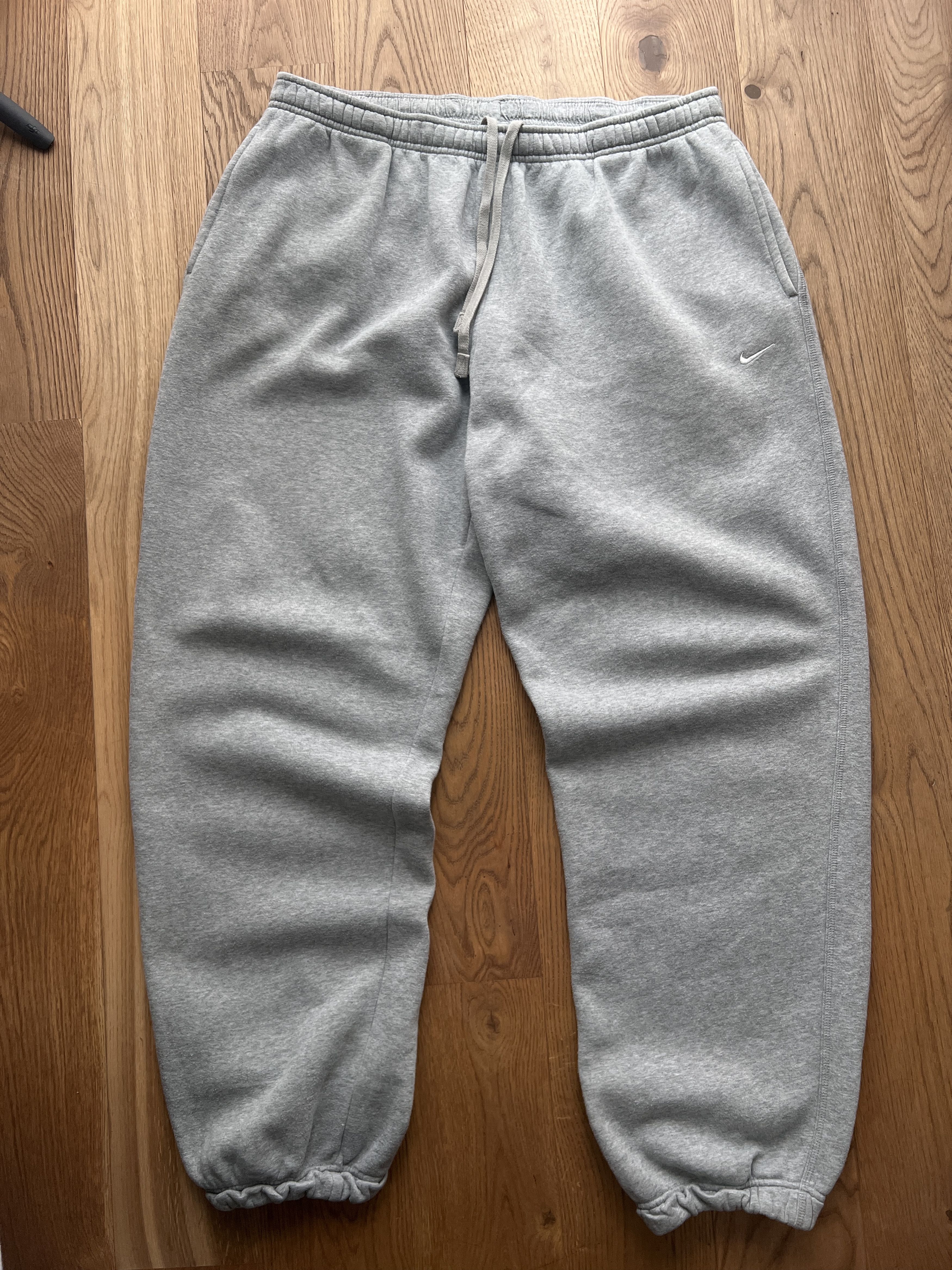 Nike Baggy Nike vintage 00s blanc wide sweatpants rap y2k joggers Size US 36 / EU 52 - 21 Thumbnail