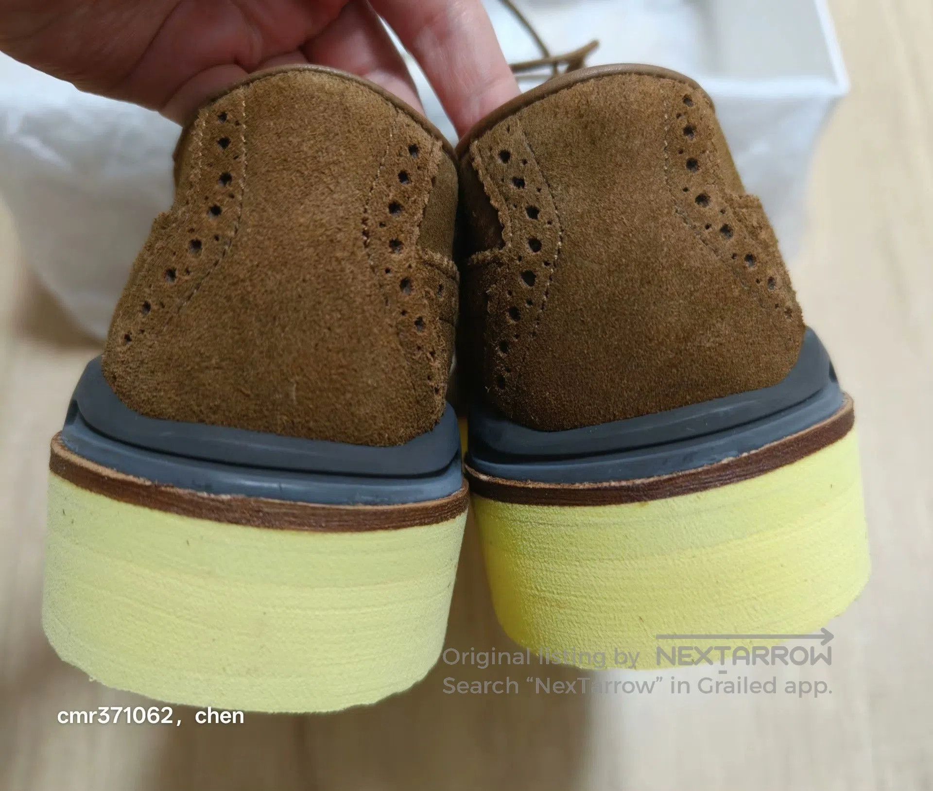 Visvim visvim 13ss Spot Patrician WT Folk Brogue. Size US 8 / EU 41 - 8 Thumbnail