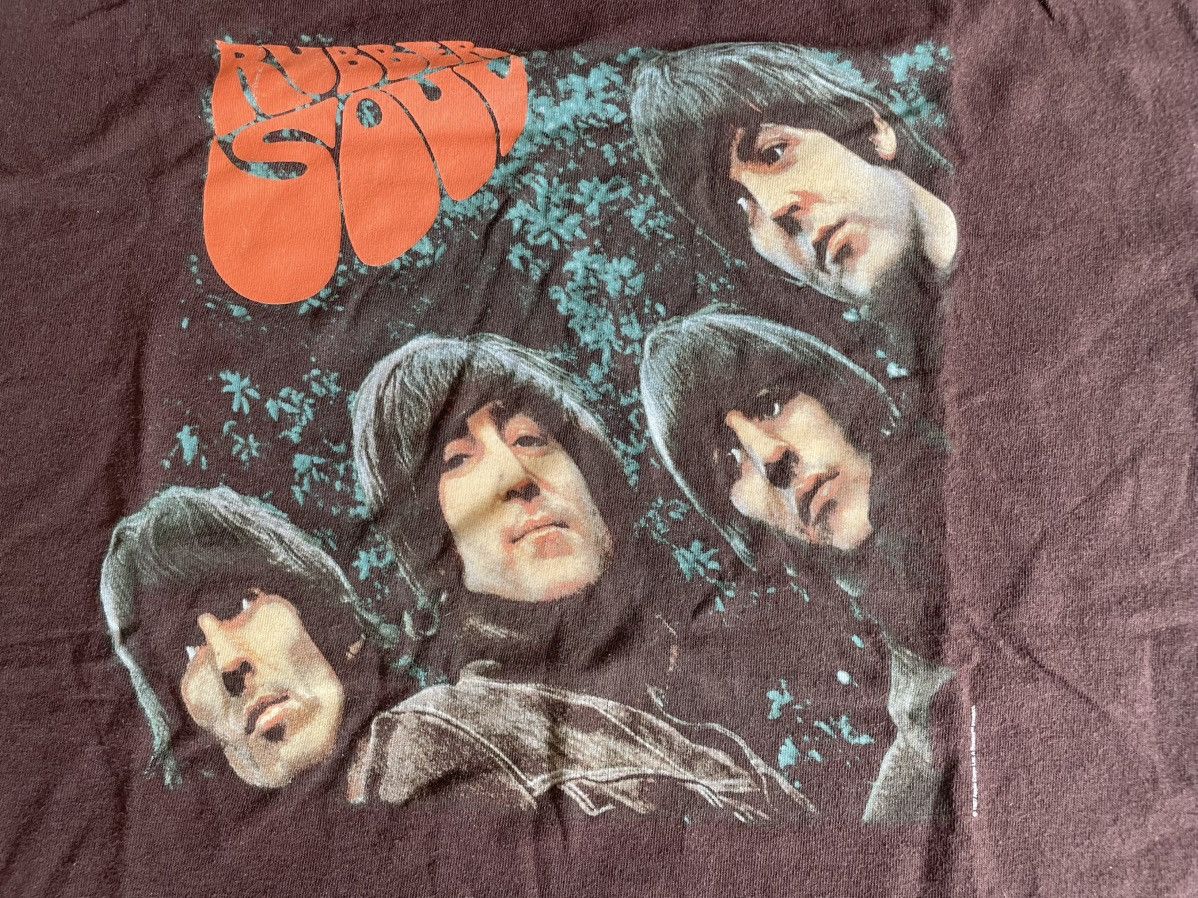 Vintage Vintage The Beatles Rubber Soul 1997 T-Shirt Size US L / EU 52-54 / 3 - 8 Thumbnail