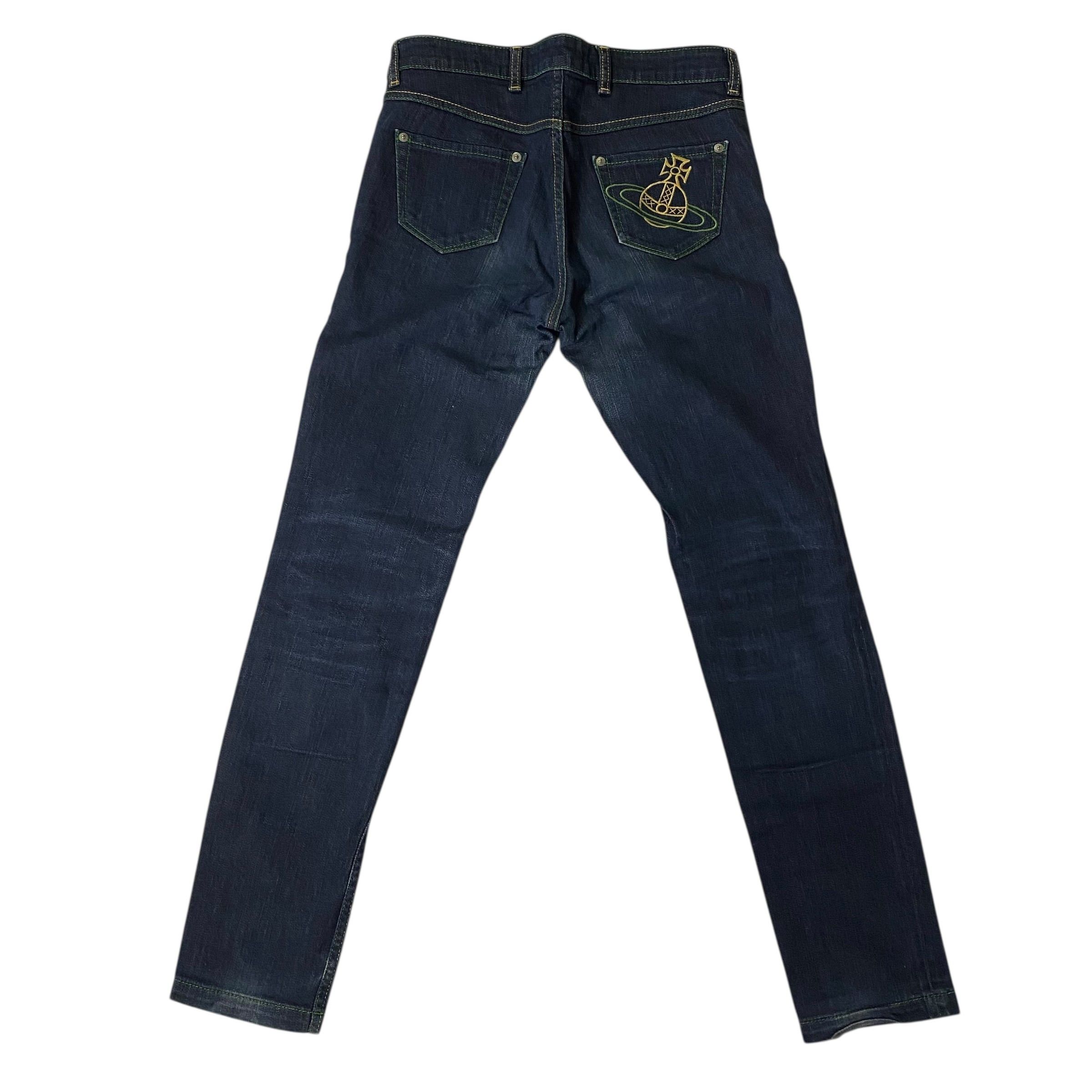 Vivienne Westwood Vivienne Westwood Indigo Denim Pants Size 2 Size 26" / US 2 / IT 38 - 2 Thumbnail