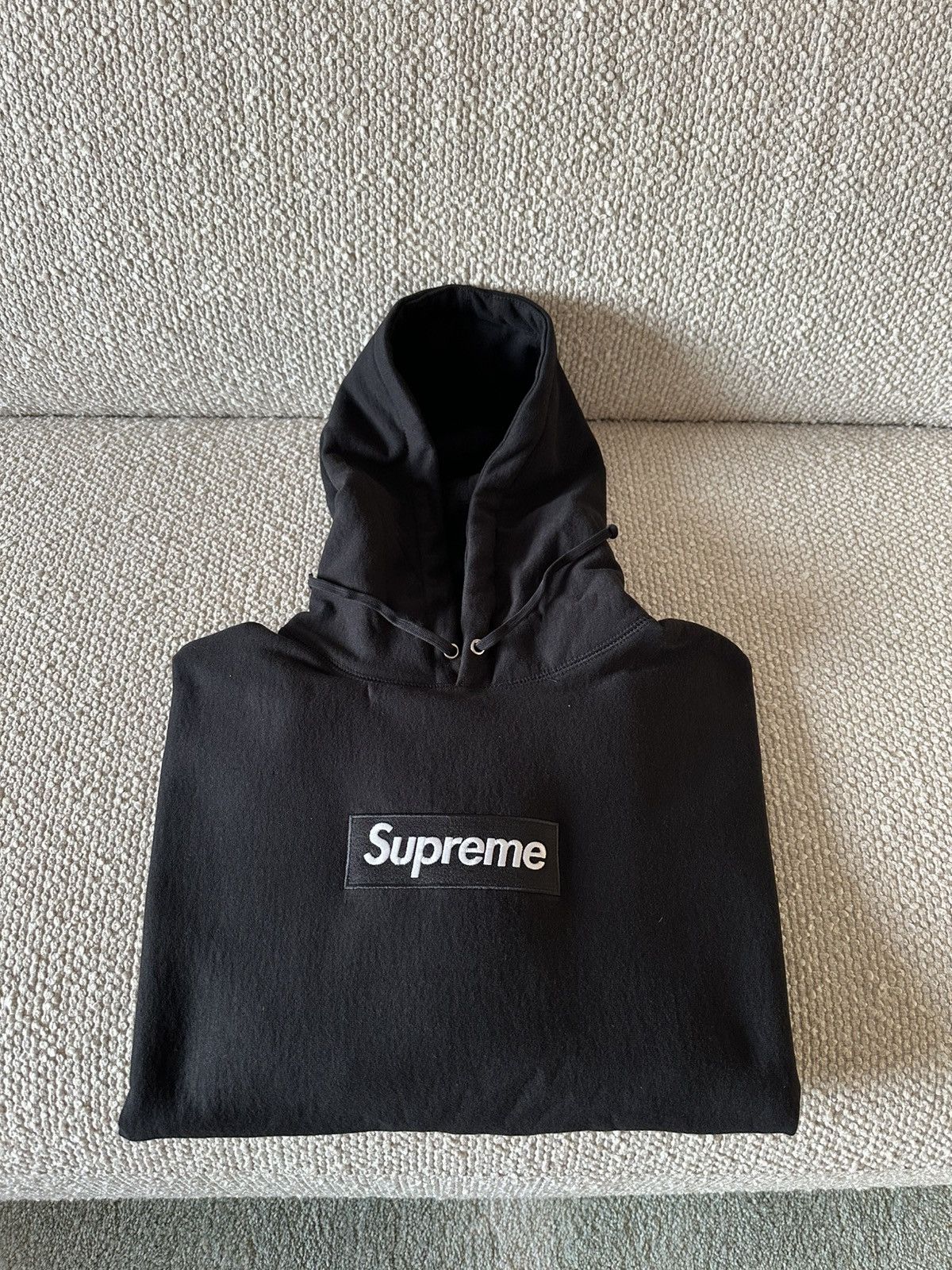 Supreme Supreme Box Logo Hooded Sweatshirt Ash Grey | Grailed