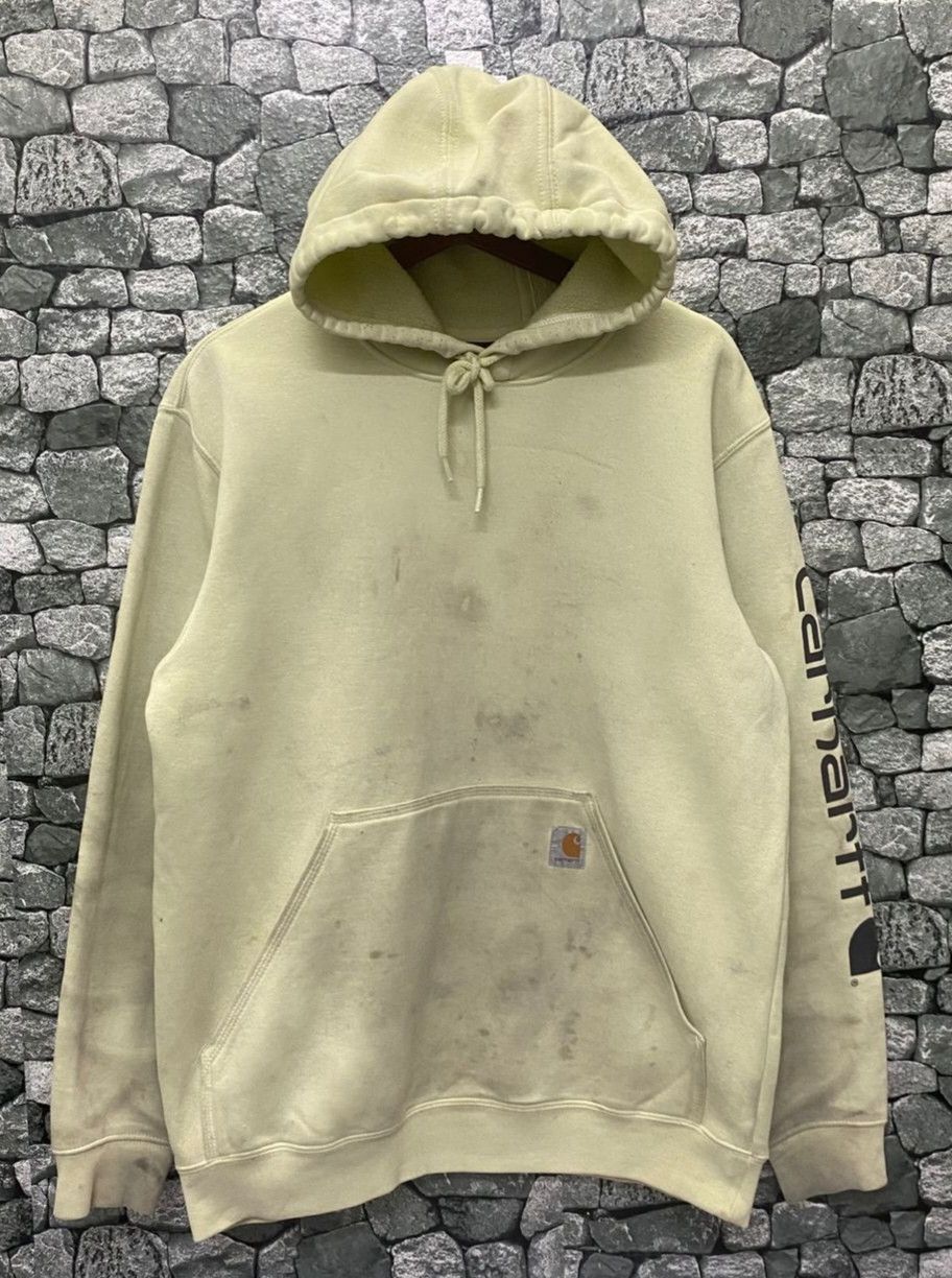 Carhartt Vintage Carhartt Loose Fit Distressed Hoodies Size US M / EU 48-50 / 2 - 1 Thumbnail