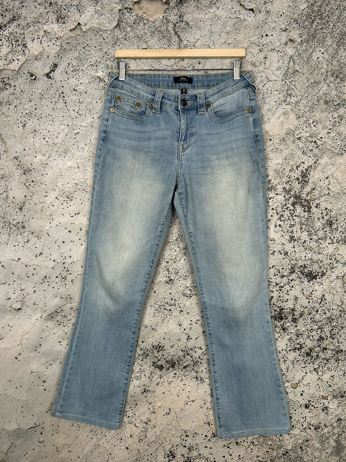 True Religion True Religion Becca Mid Rise Bootcut Jeans Denim Pants Size US 29 - 2 Thumbnail
