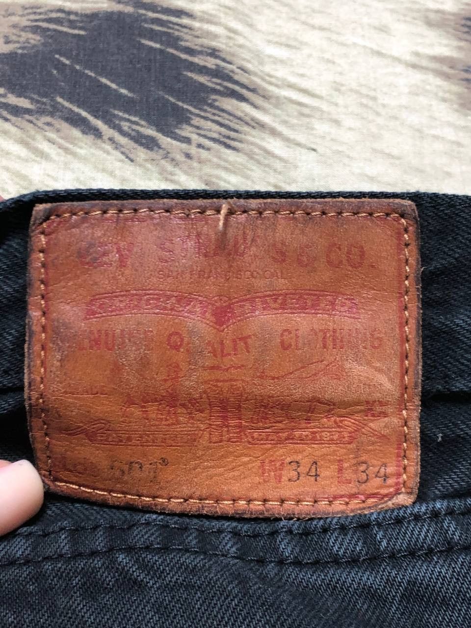 Levi's Levi's 501 Denim Jeans Size US 34 / EU 50 - 19 Thumbnail