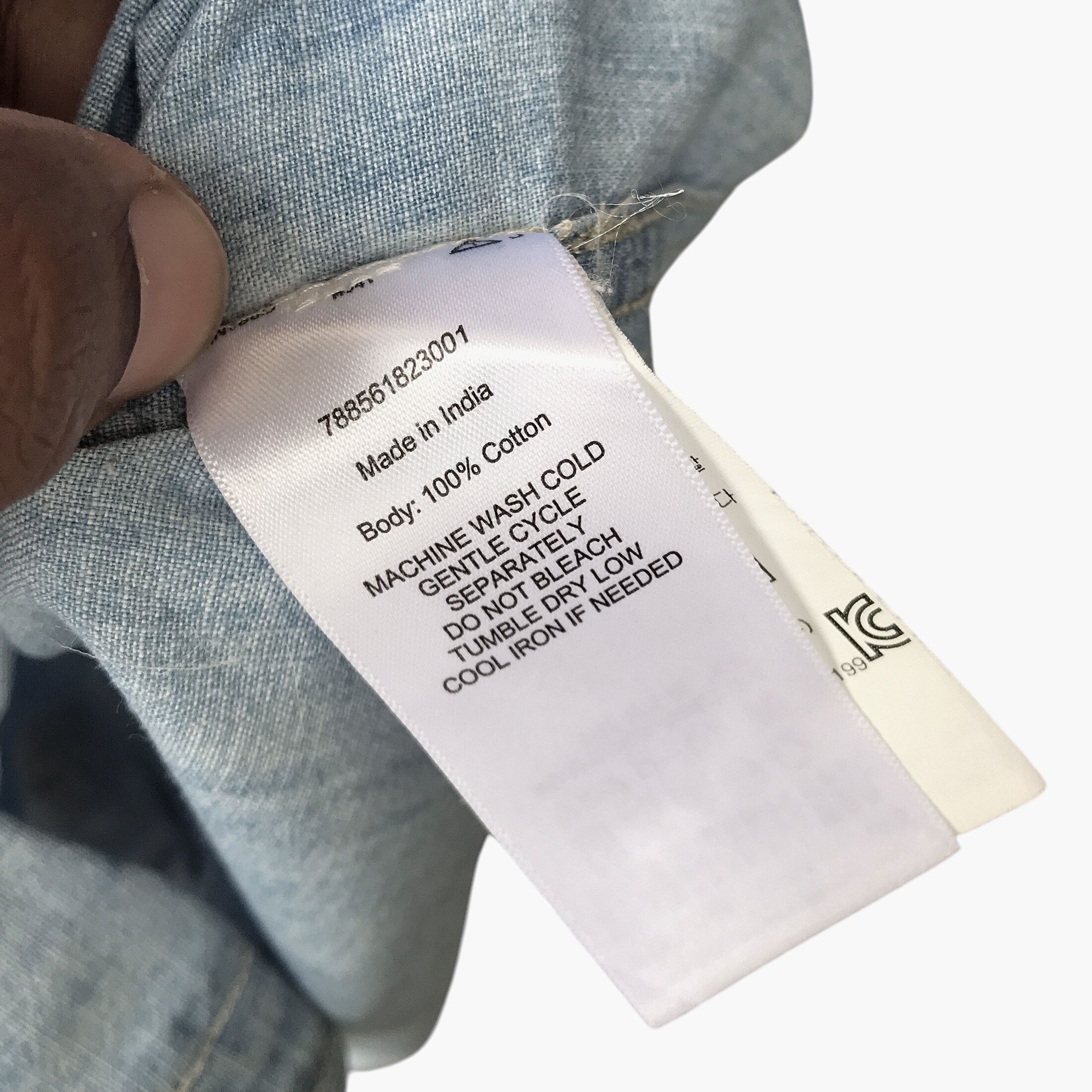 Denim & Supply Ralph Lauren × Ralph Lauren Denim & Supply By Ralph Lauren RL Chambray Western Shirt Size US XL / EU 56 / 4 - 9 Thumbnail