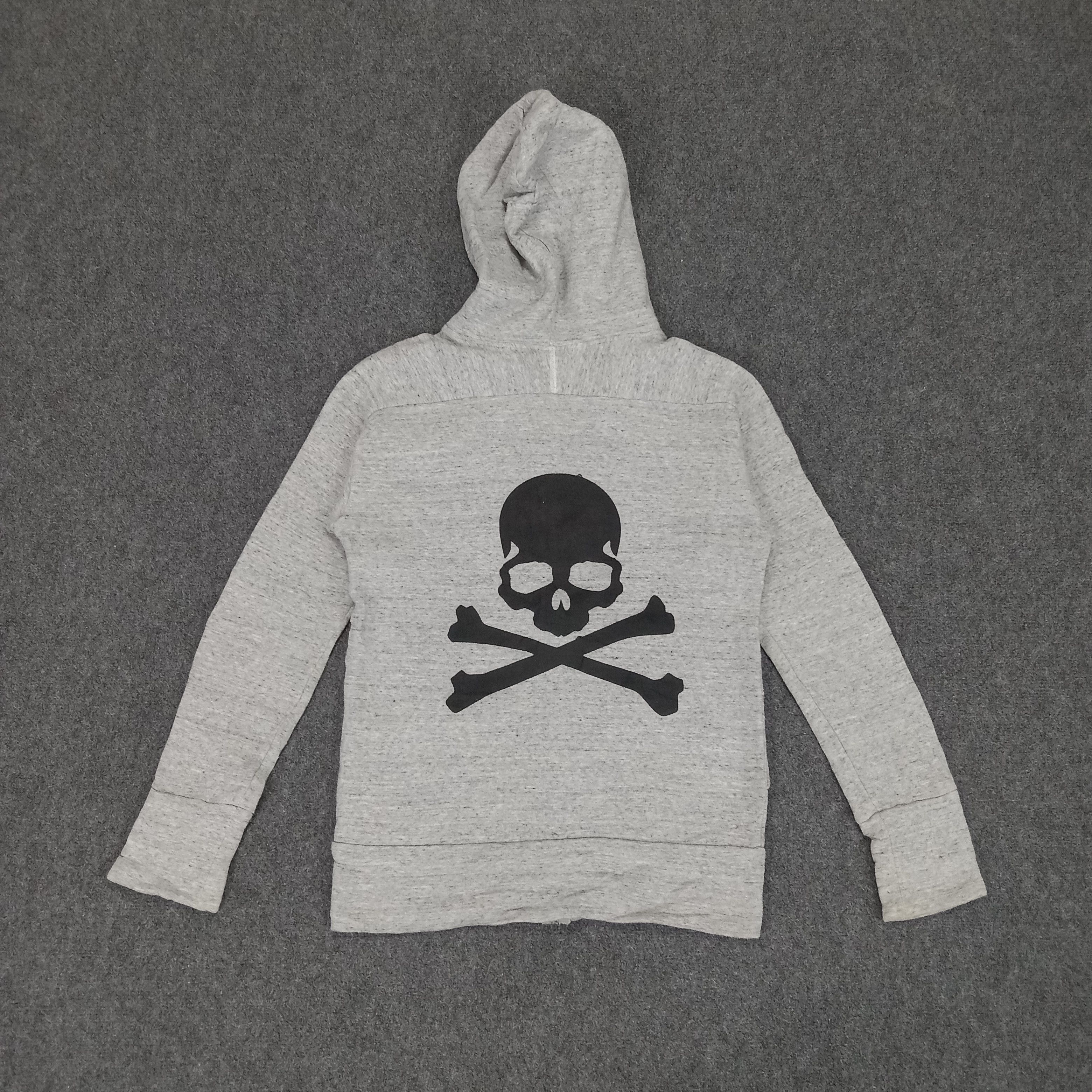 Japanese Brand × Vintage Skulls Japanese Punk Style Custom Art Hoodies Size US XS / EU 42 / 0 - 1 Thumbnail