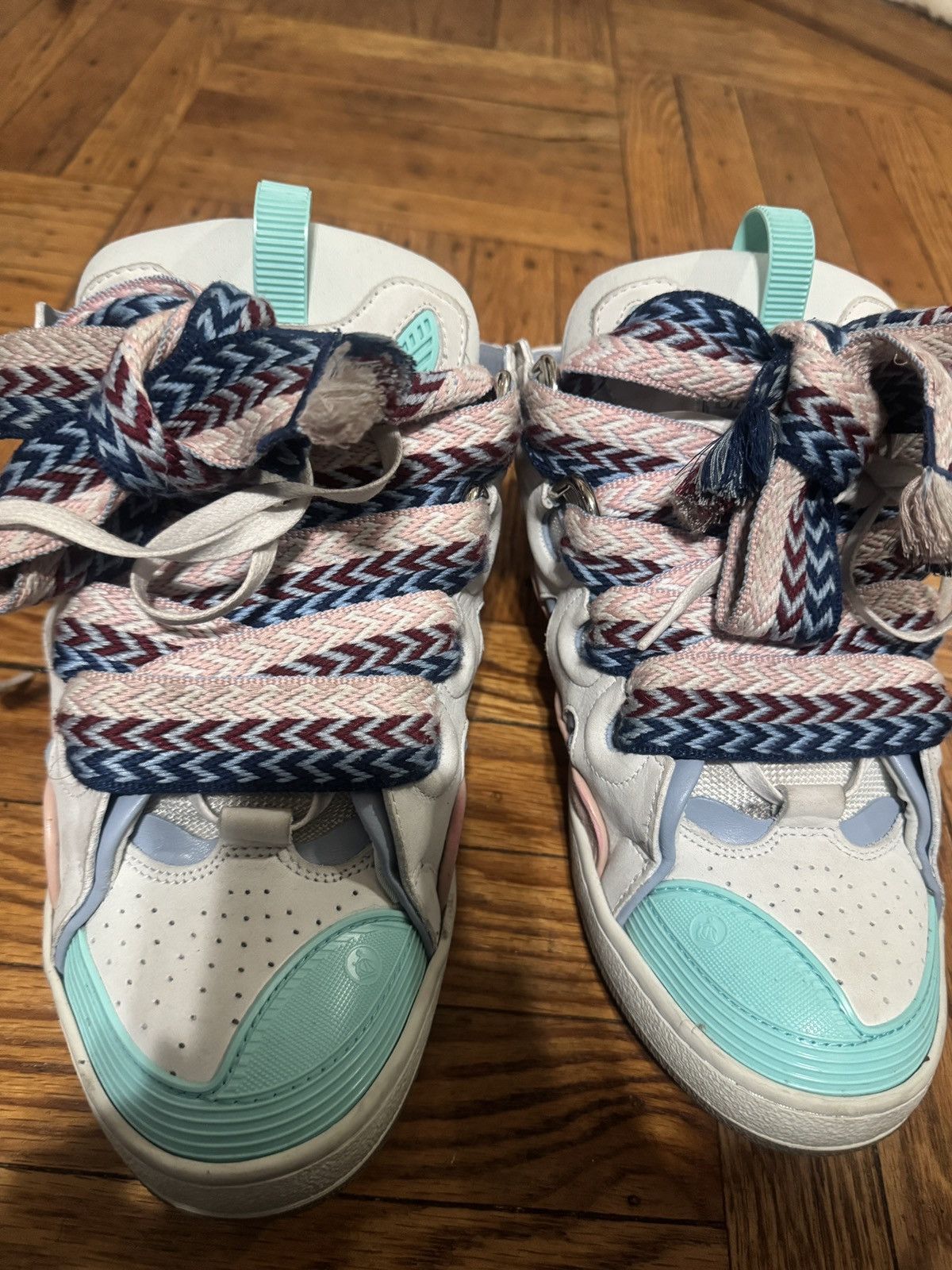 Lanvin Lanvin curb sneaker white pink Size US 11 / EU 44 - 3 Thumbnail