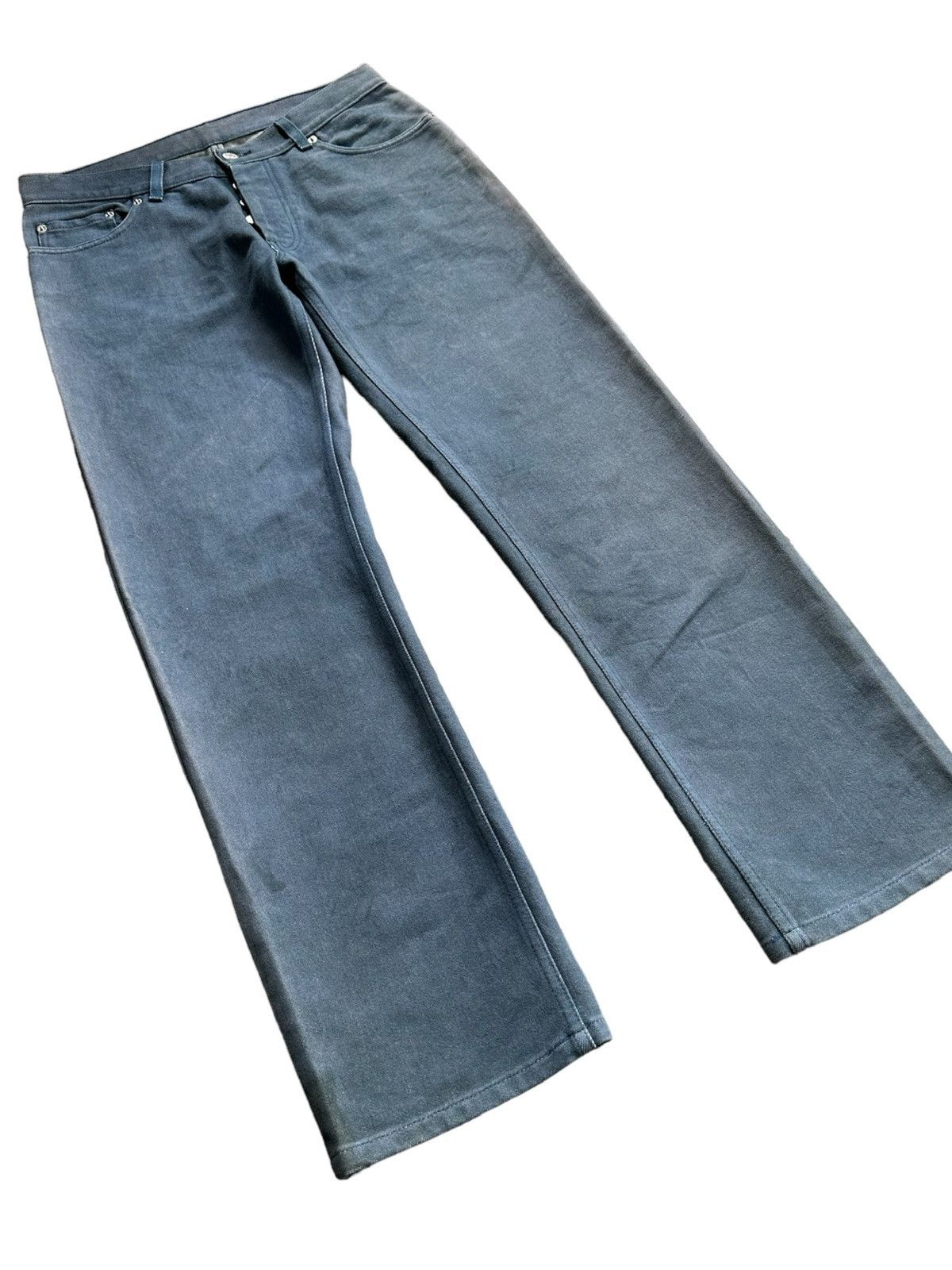 Helmut Lang Late 90's Helmut Lang overdyed faded denim Size US 32 / EU 48 - 3 Thumbnail