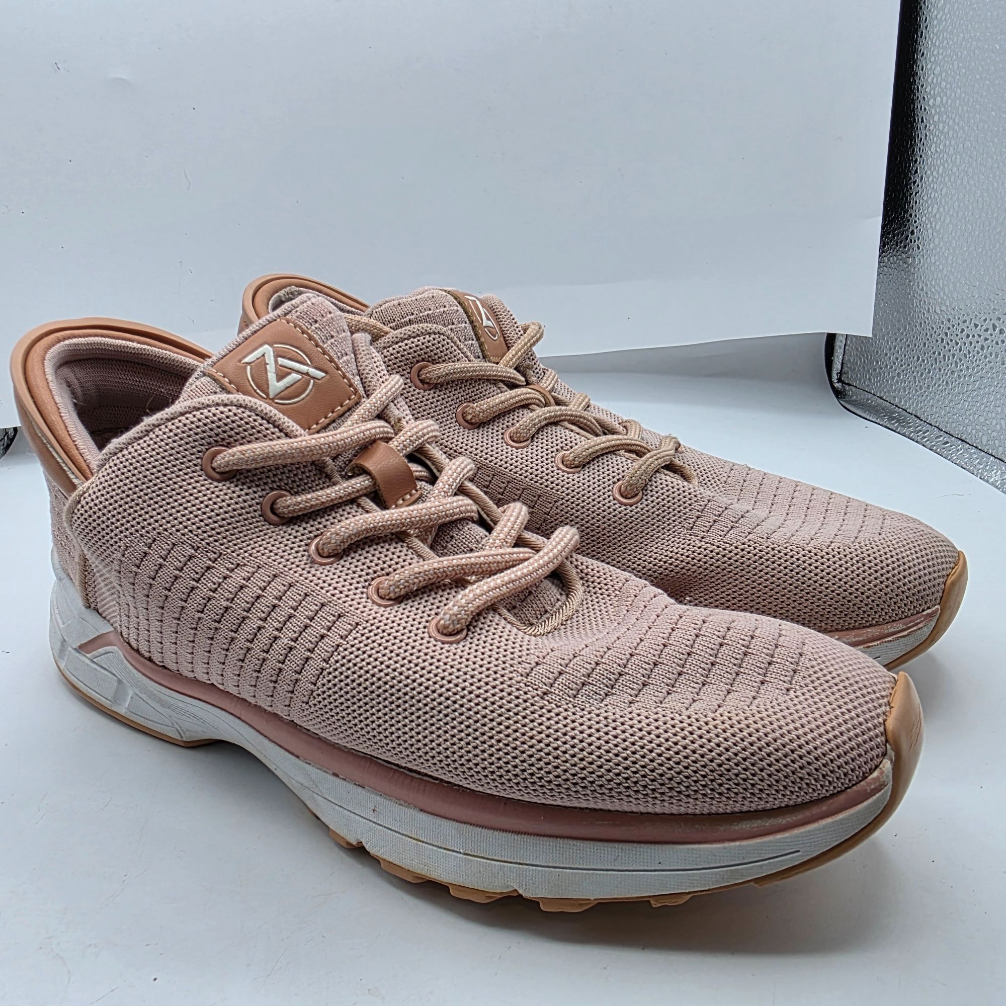 Other Zeba Blush Womens Size 11 Hands Free Slip On Sneakers Lace U Size US 11 / IT 41 - 1 Thumbnail