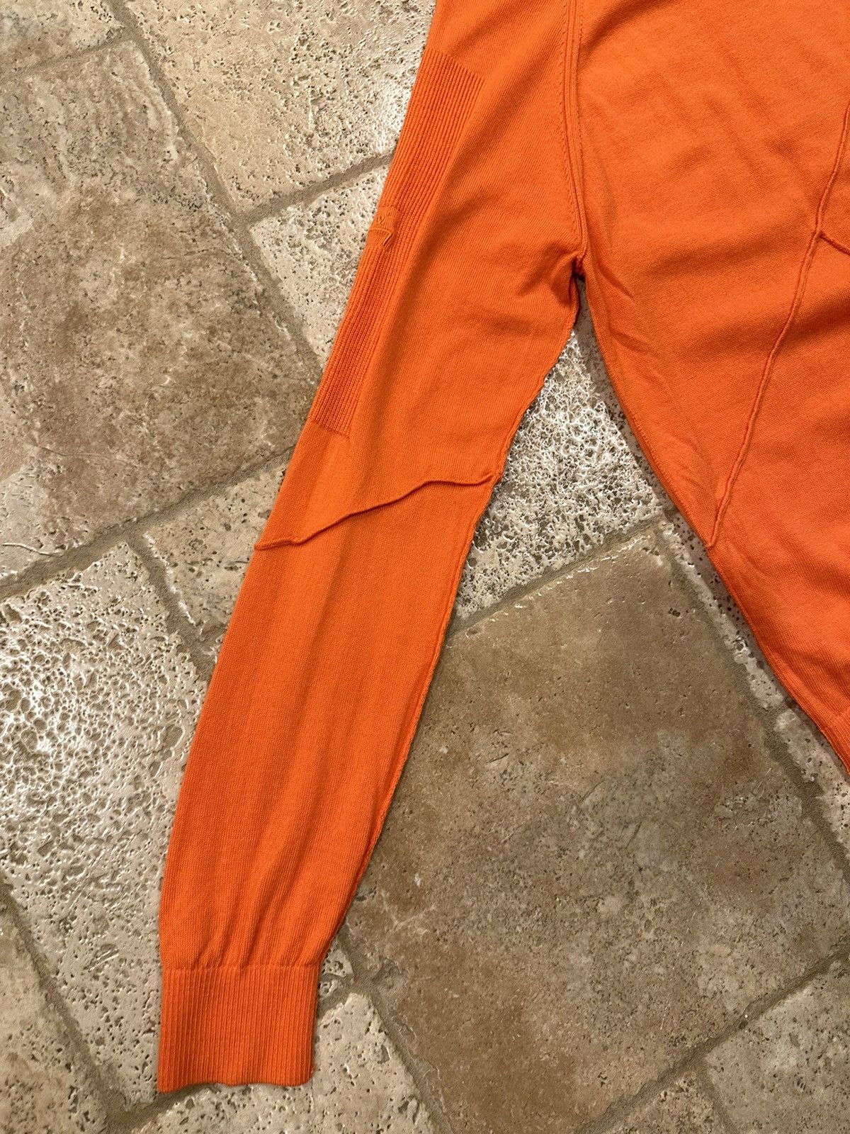 A-COLD-WALL* A-Cold-Wall Zip Up Orange Turtleneck Cardigan Sweater Size US L / EU 52-54 / 3 - 10 Thumbnail