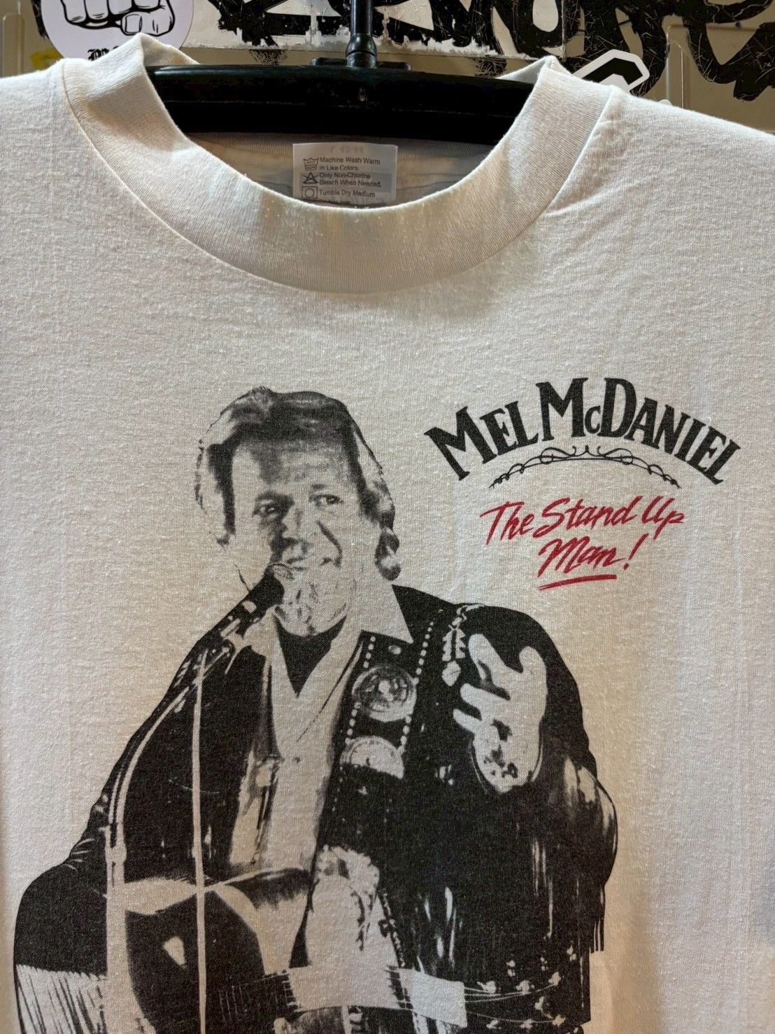 Band Tees Mel Mcdaniel 1991’s Size US L / EU 52-54 / 3 - 2 Thumbnail