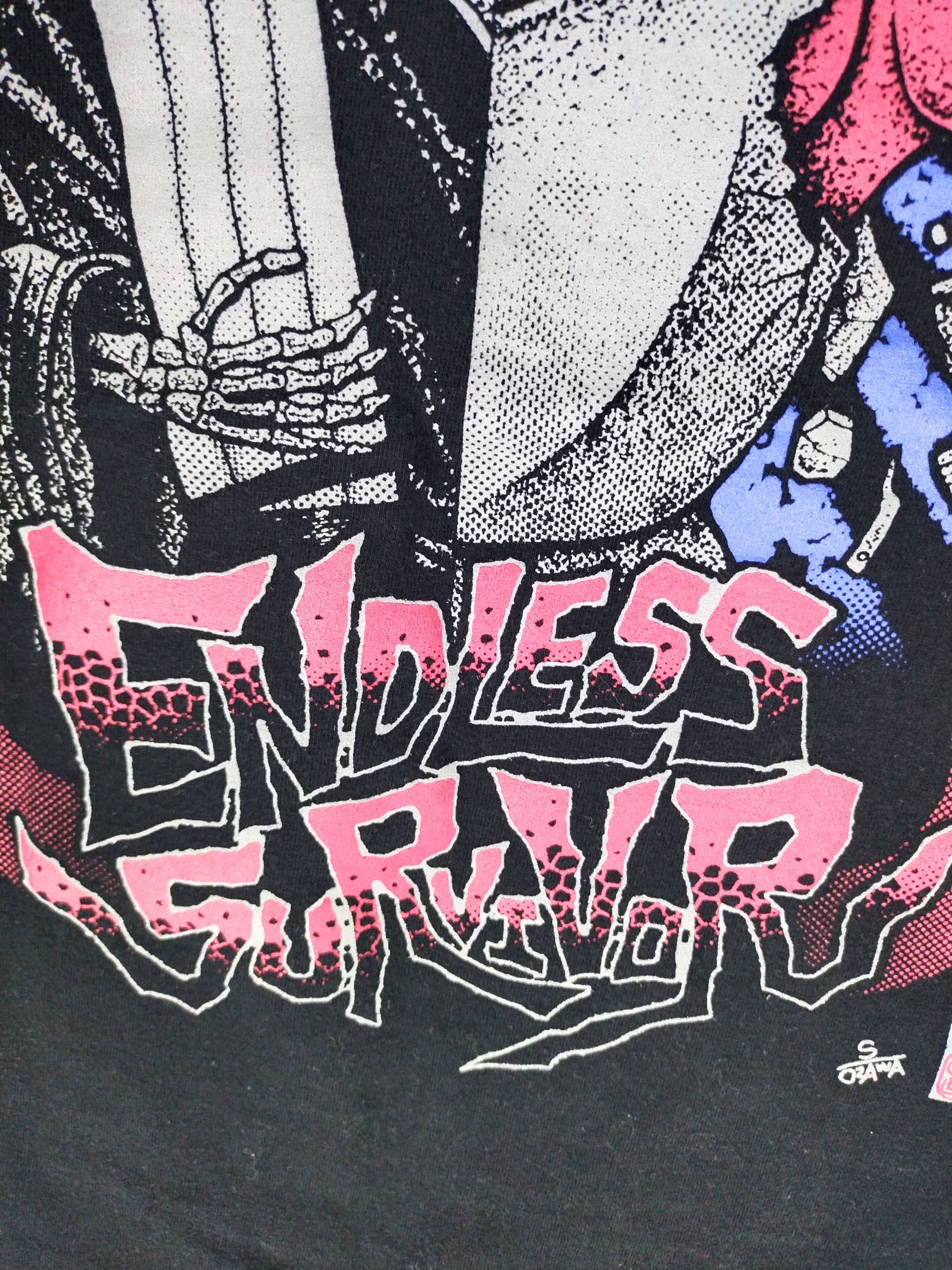 Japanese Brand Vintage Prowrestling Big Japan Death Match Rare Shirt Tee Size US L / EU 52-54 / 3 - 6 Thumbnail