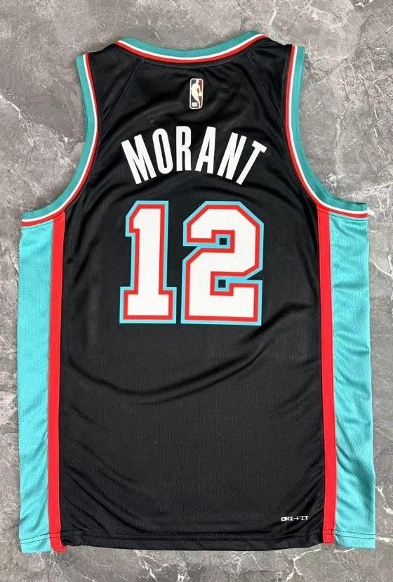 NBA 2026 Memphis Grizzlies #12 Ja Morant Jersey Home Size US M / EU 48-50 / 2 - 1 Thumbnail