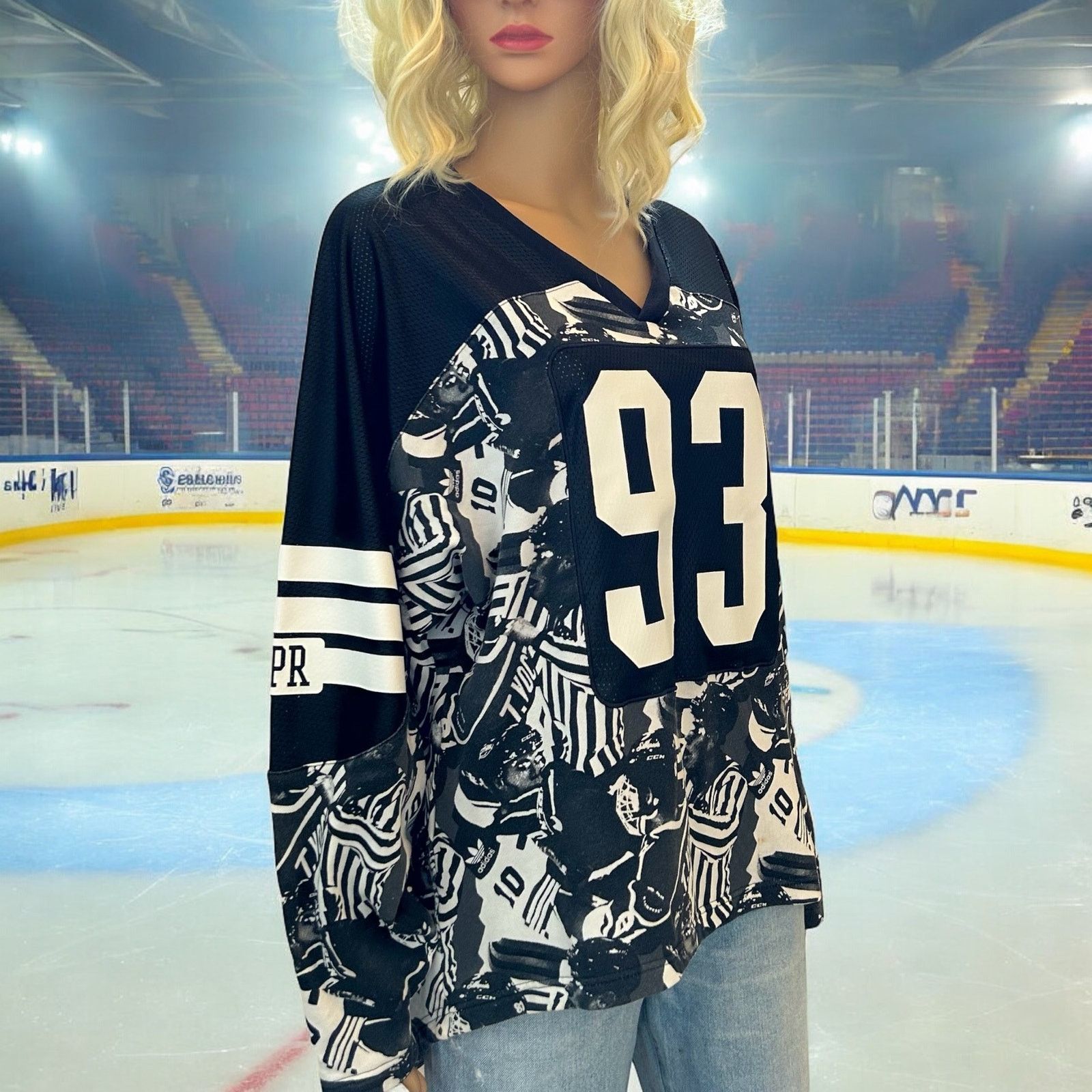 Adidas Adidas Originals Battle Shirt Jersey Graphic 93 Size M Size M / US 6-8 / IT 42-44 - 5 Thumbnail