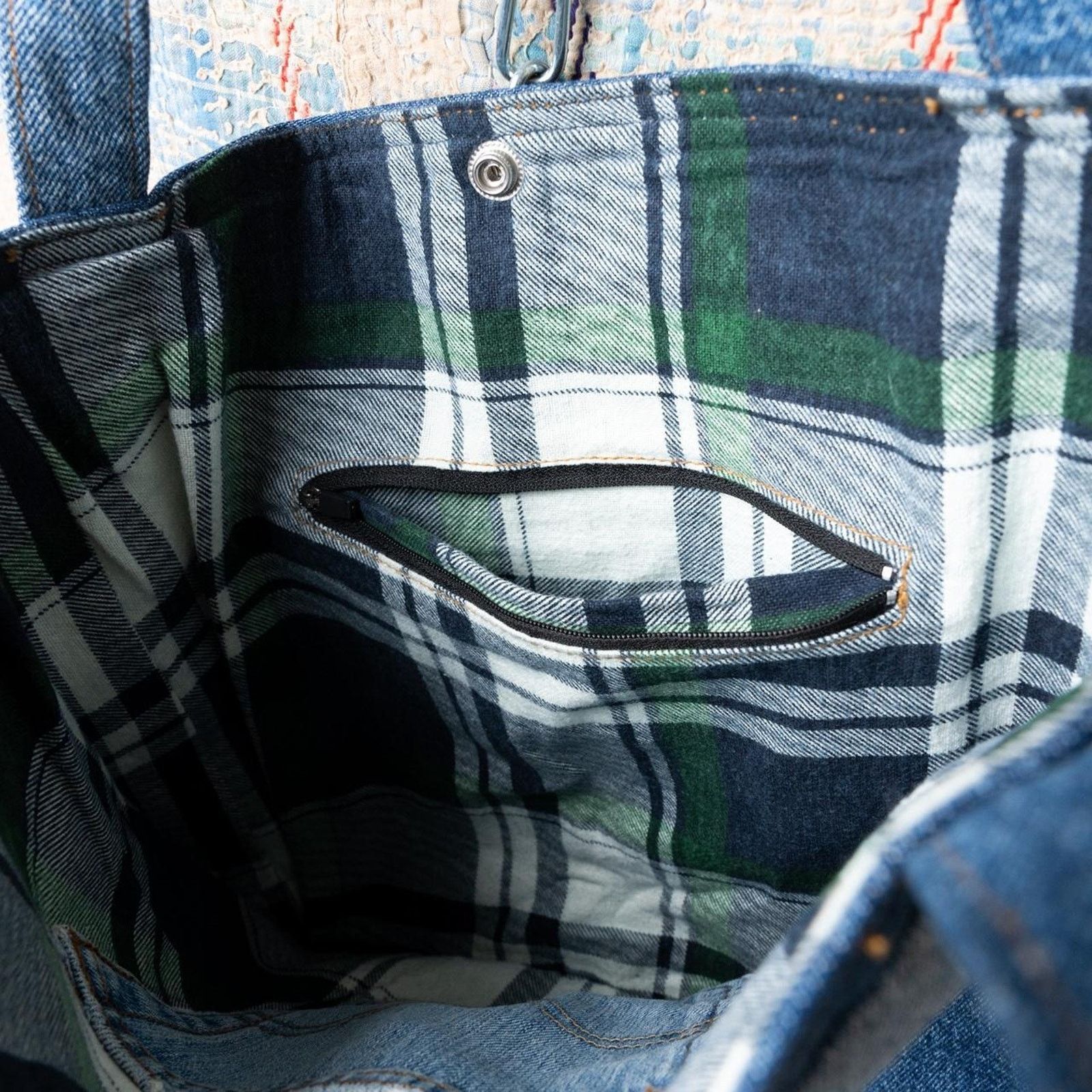 Levi's Reworked upcycled tote bag / shoulder bag Size ONE SIZE - 7 Thumbnail