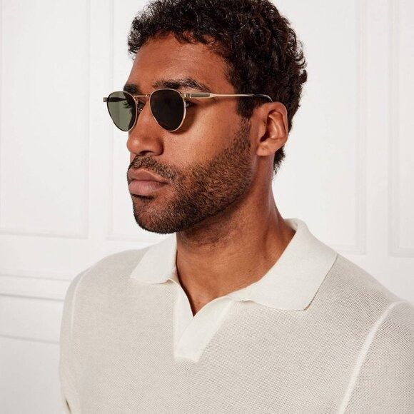 Gucci 🕶️ New Gucci GG1875S 001 Sunglasses - Gold Frame, Grey Size ONE SIZE - 1 Thumbnail