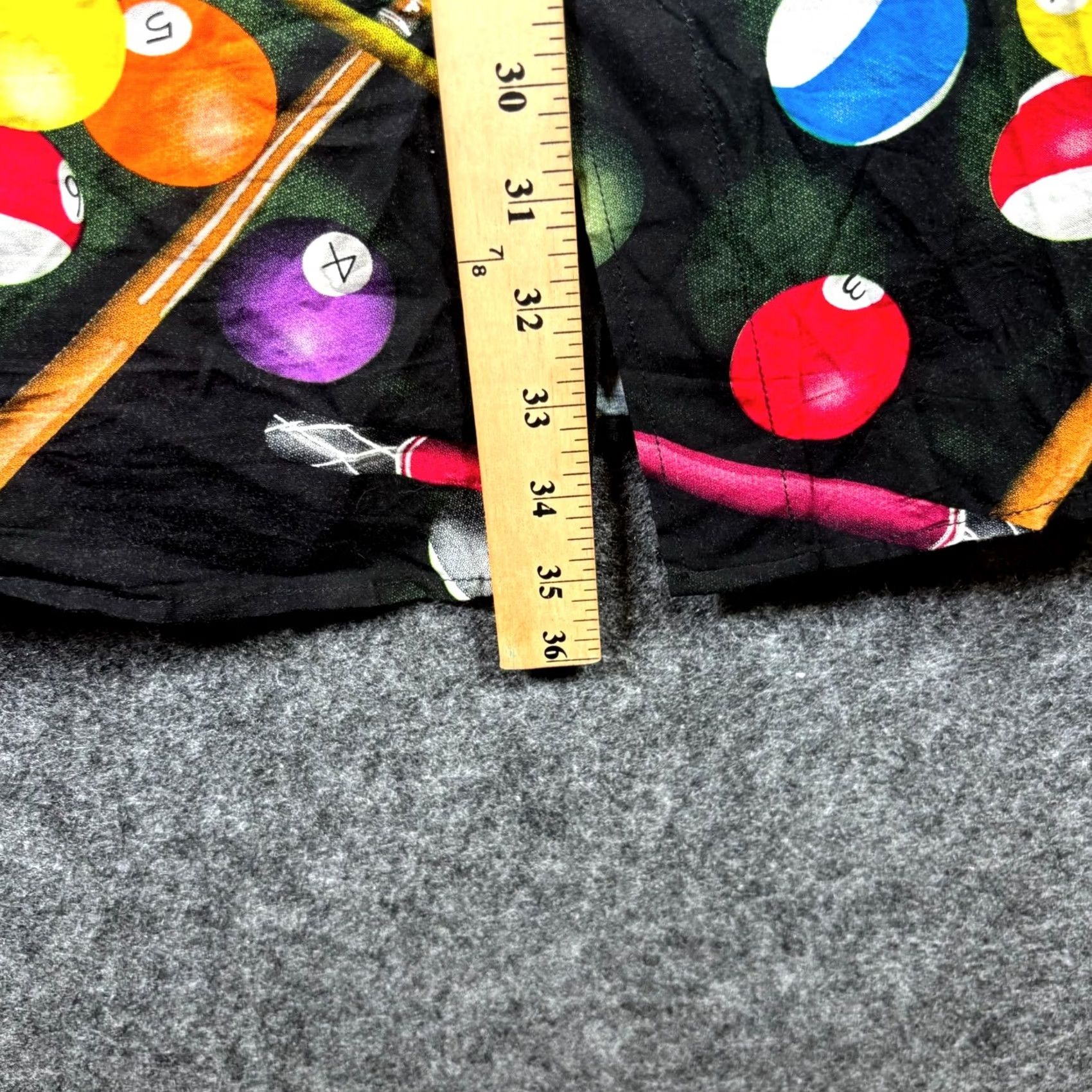 Vintage Vintage Junction West Button-Up Shirt Men’s XL Black Snooker Collared Summer Shirt Size US XL / EU 56 / 4 - 3 Thumbnail