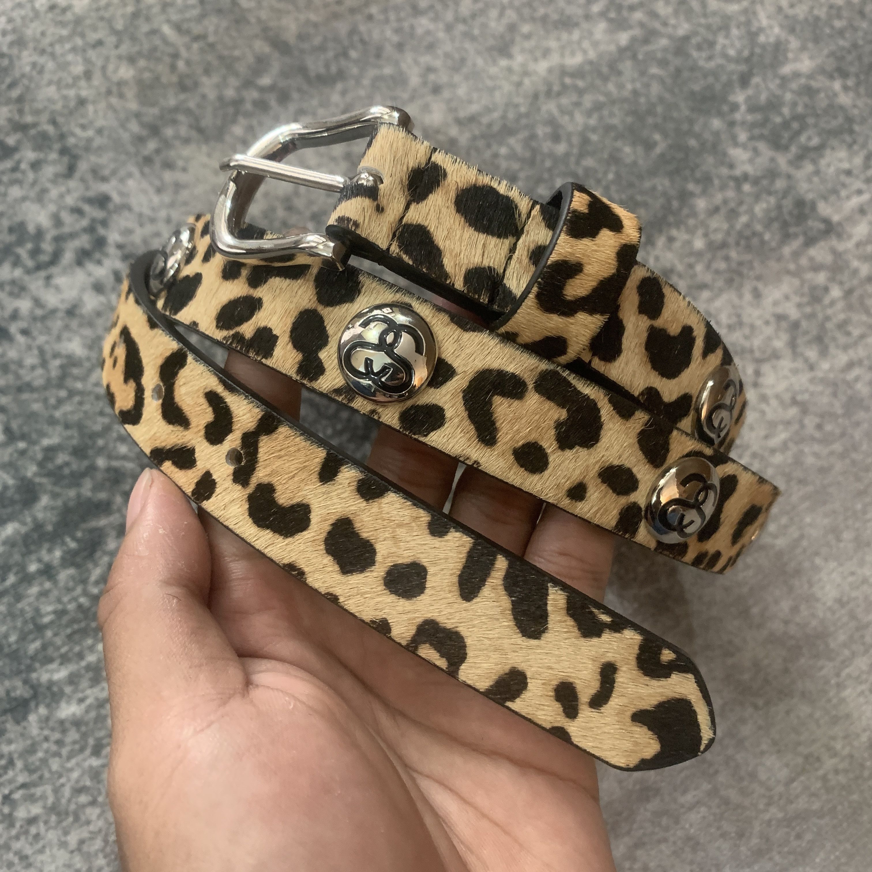 Stussy Stussy zebra print belt | Grailed