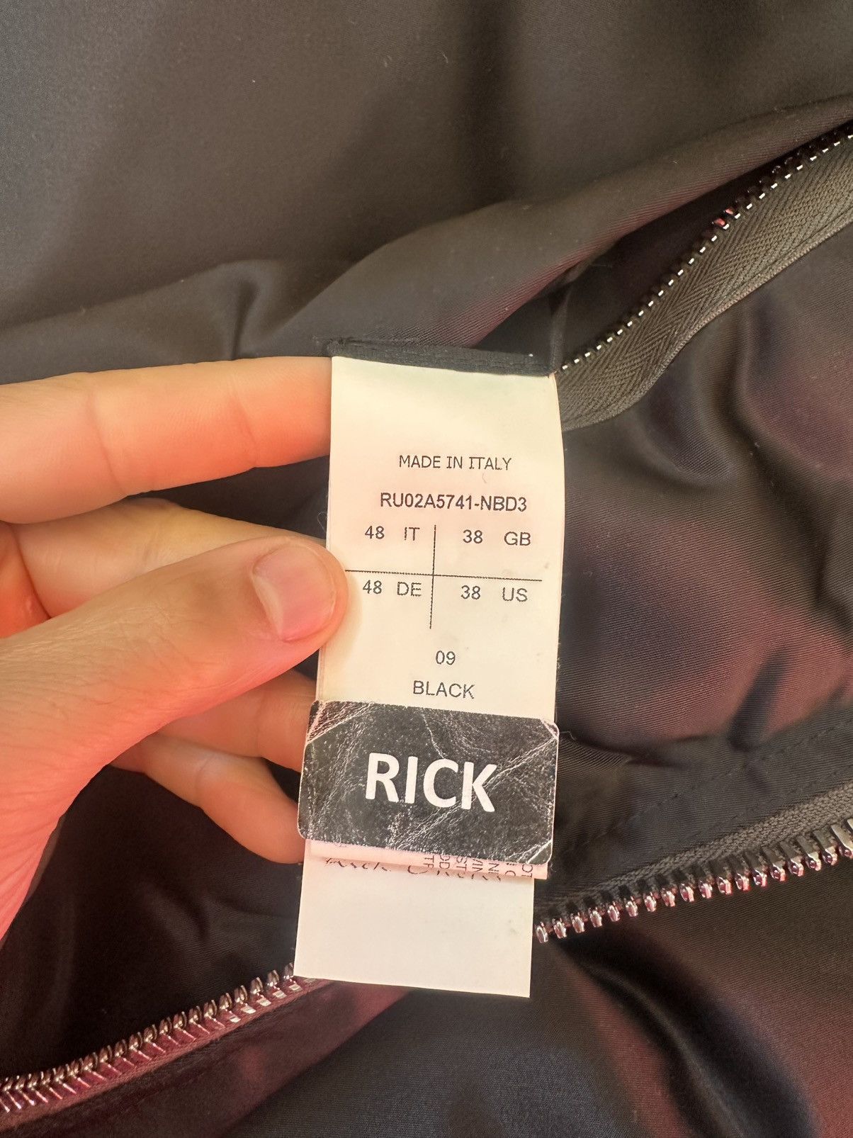 Rick Owens Gethsemane 2021 Funnel Neck Puffer Size US M / EU 48-50 / 2 - 9 Thumbnail