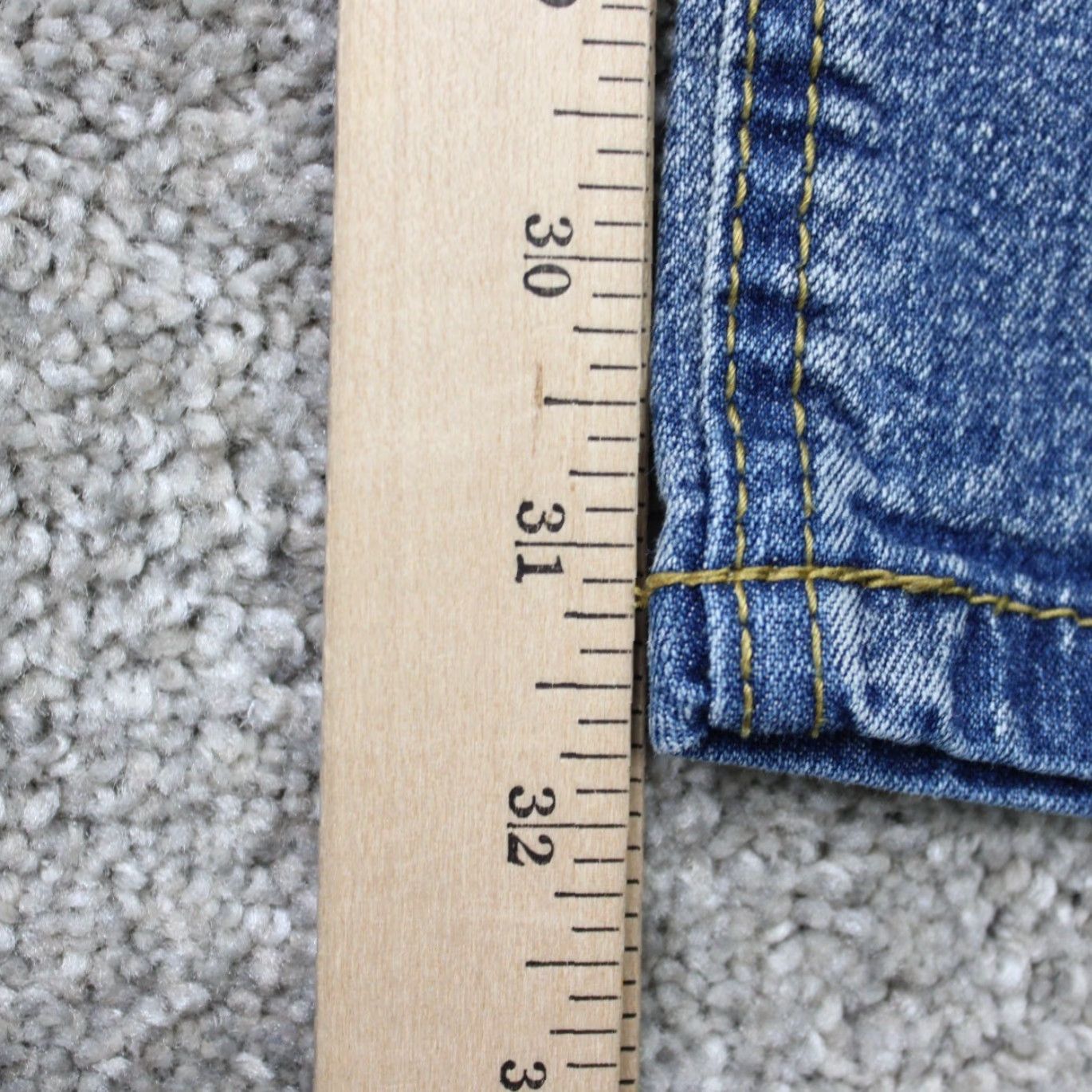 Southpole Southpole Jeans Mens 34x32 Blue Skinny Distressed Moto Stretch Denim Grunge Y2K Jeans Denim Distressed 90s Grunge Mens Size US 34 / EU 50 - 5 Thumbnail