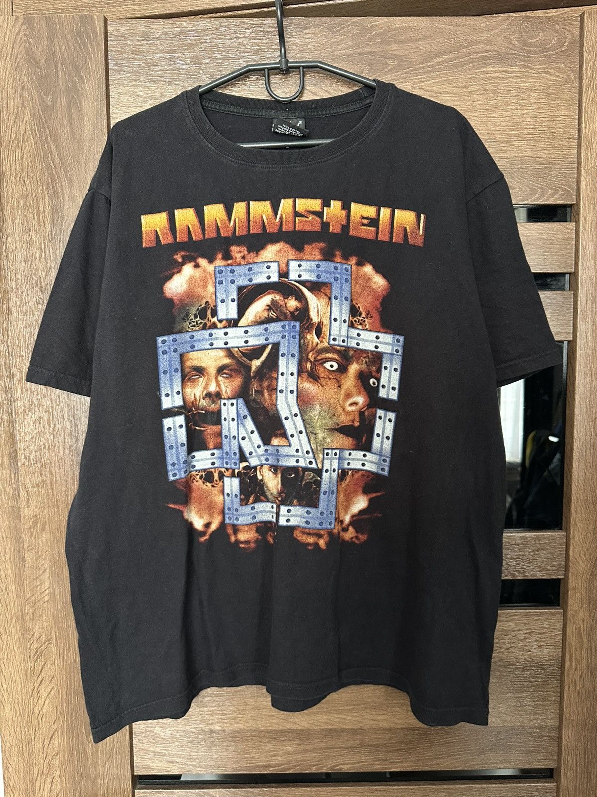 Band Tees Rammstein Vintage Rock Band T-Shirt Tee 90s Size US XL / EU 56 / 4 - 1 Thumbnail