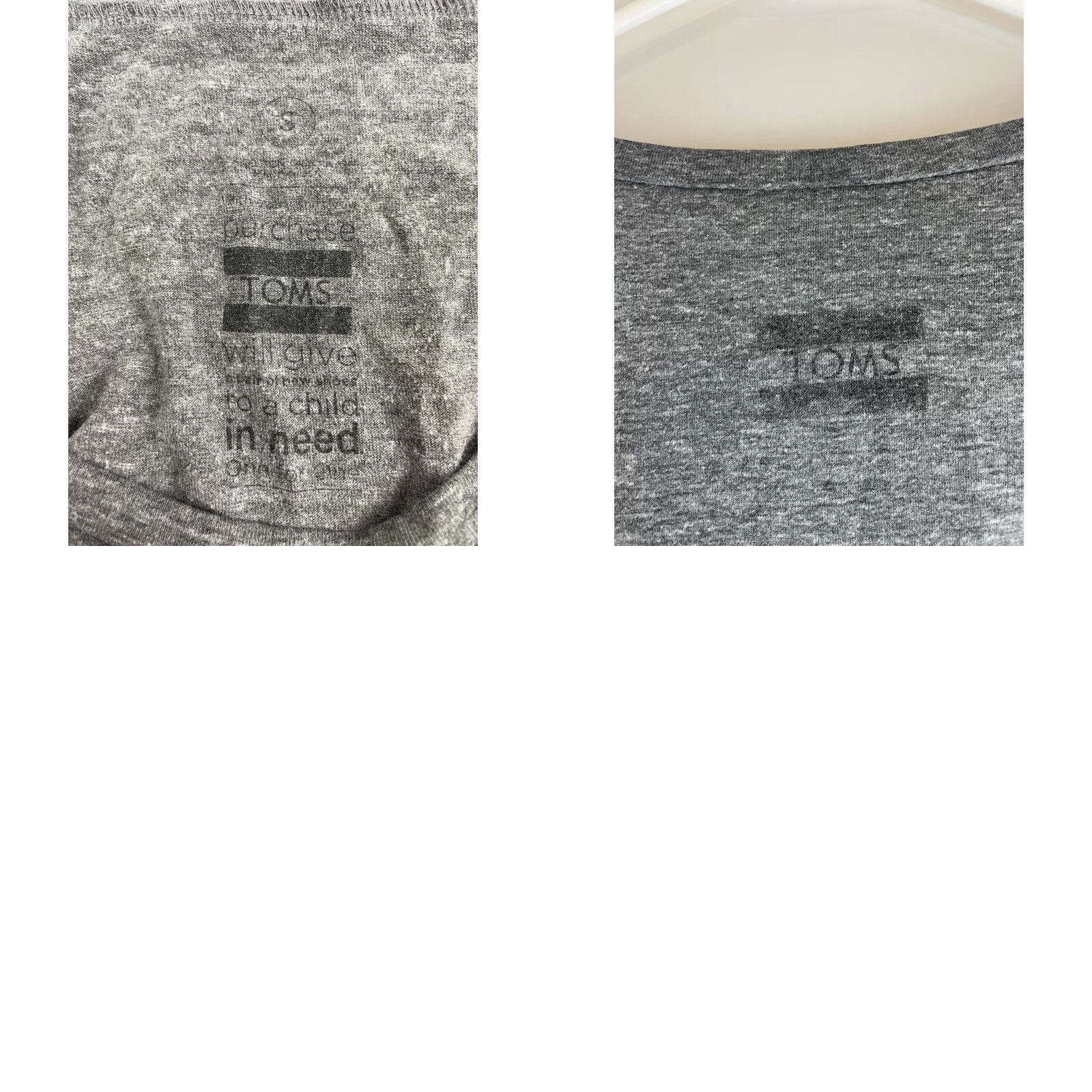 Toms TOMS T-Shirt Women’s S Gray Heather Scoop Neck Short Sleeve Plan Your Escape Shirt Womens Small Gray Heather, Regular Fit, Breathable, Basic Style Size S / US 4 / IT 40 - 8 Thumbnail