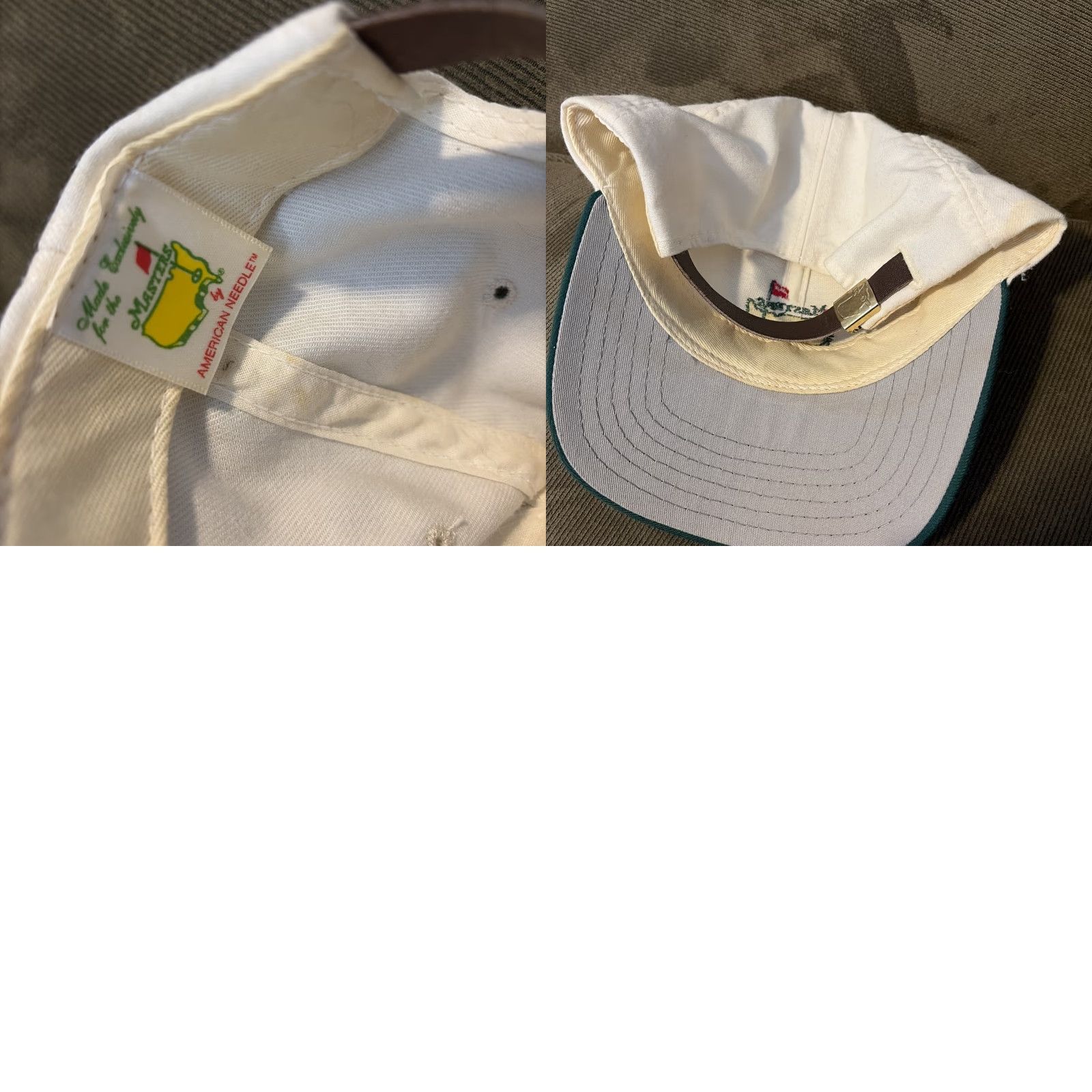 American Needle Vintage The Masters Golf American Needle Strap Back White Hat User: Vintage The Masters Golf American Needle Strap Back White Hat Size ONE SIZE - 8 Thumbnail
