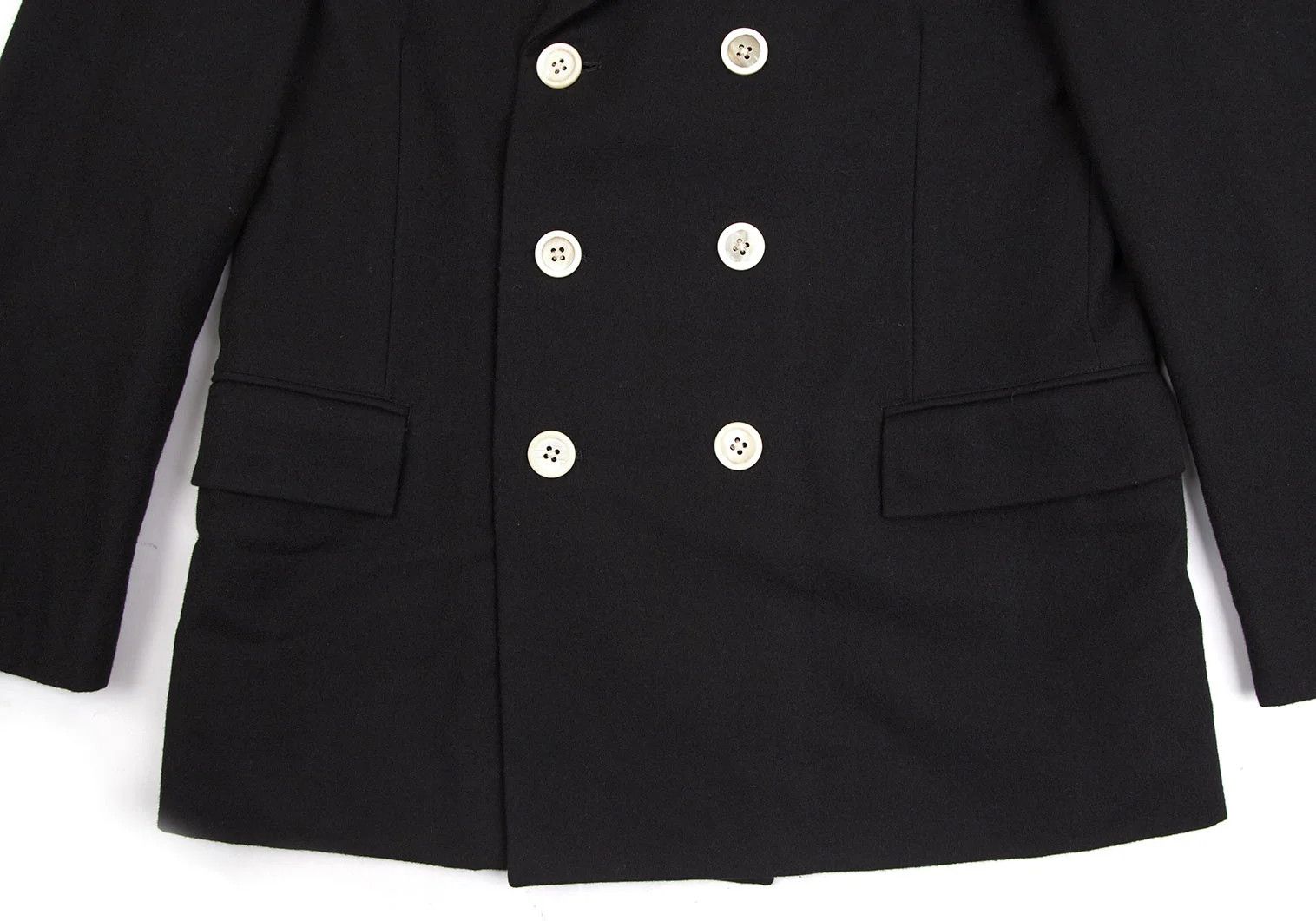 Yohji Yamamoto Yohji Yamamoto Fleece Wool Double Jacket Size US S / EU 44-46 / 1 - 9 Thumbnail