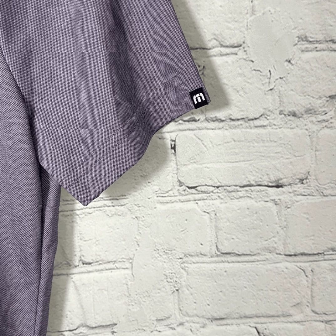 TravisMathew Travis Matthew Purple Golf Polo Short Sleeve Shirt M Medium NEW Mens Size M / US 6-8 / IT 42-44 - 3 Thumbnail
