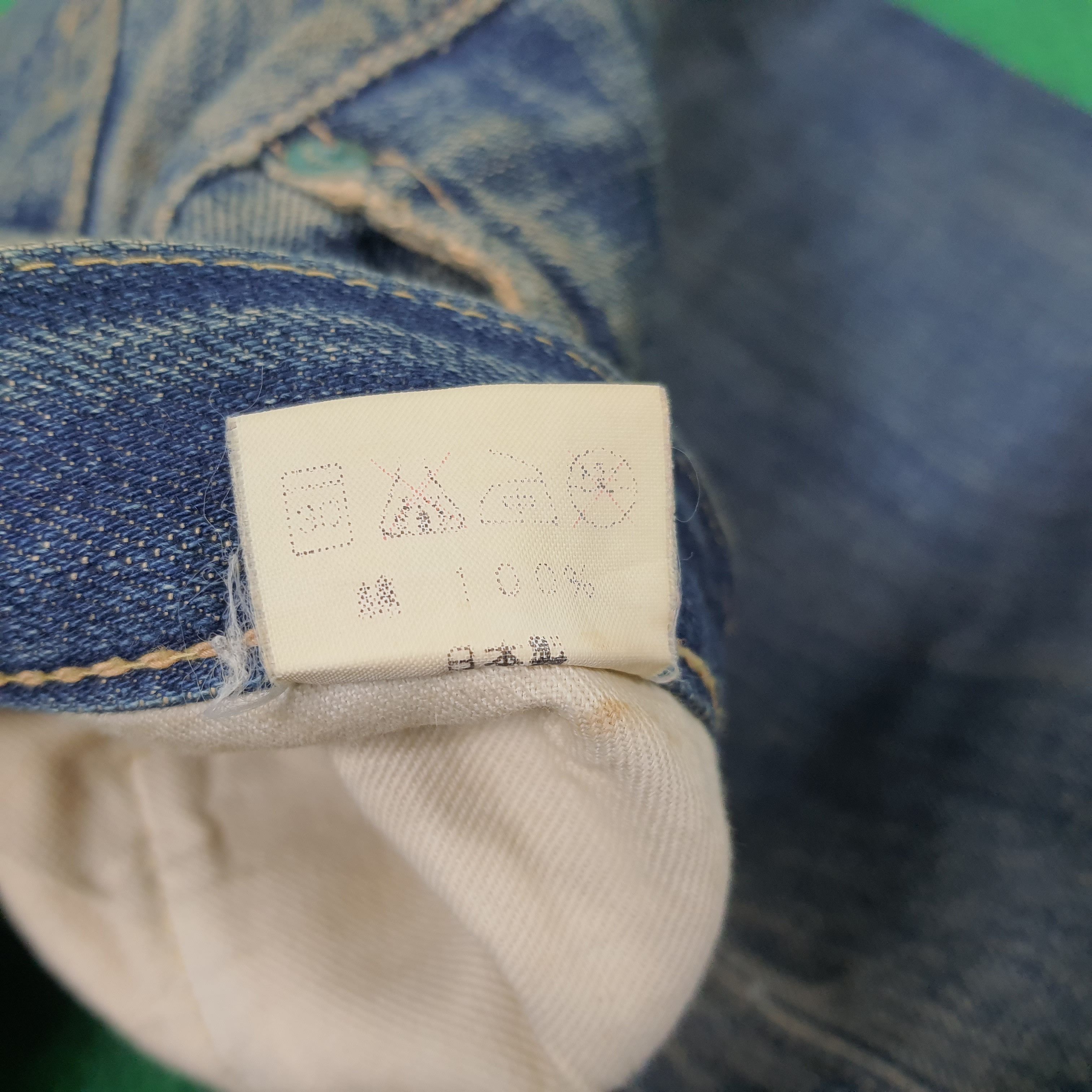 BARNS OUTFITTERS × Japanese Brand × Vintage Vintage Barns Outfitters Selvedge Repaired Jeans Size US 28 / EU 44 - 8 Thumbnail