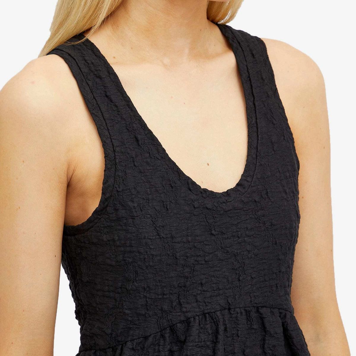Jil Sander o1mt1gz0625 Tank Top in Black Size XL / US 12-14 / IT 48-50 - 5 Thumbnail