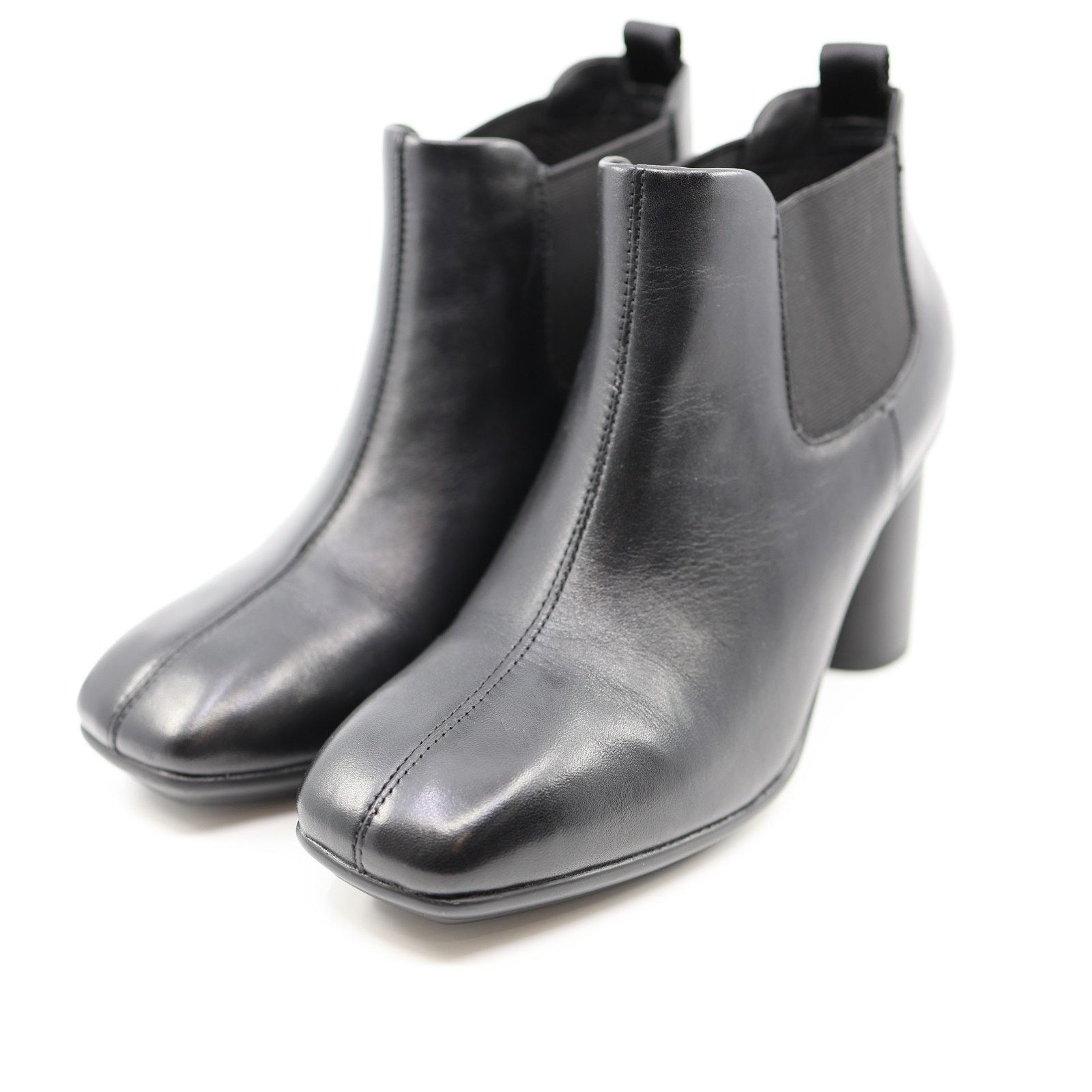 Ecco ECCO Chelsea Alba Block 65 Boot Blk Ankle Bootie Sz 9 Size US 9 / IT 39 - 1 Thumbnail