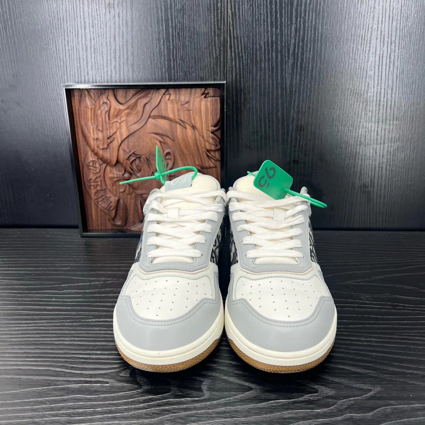 Dior Dior B27 Gray White 43 Like New Size US 10 / EU 43 - 5 Thumbnail