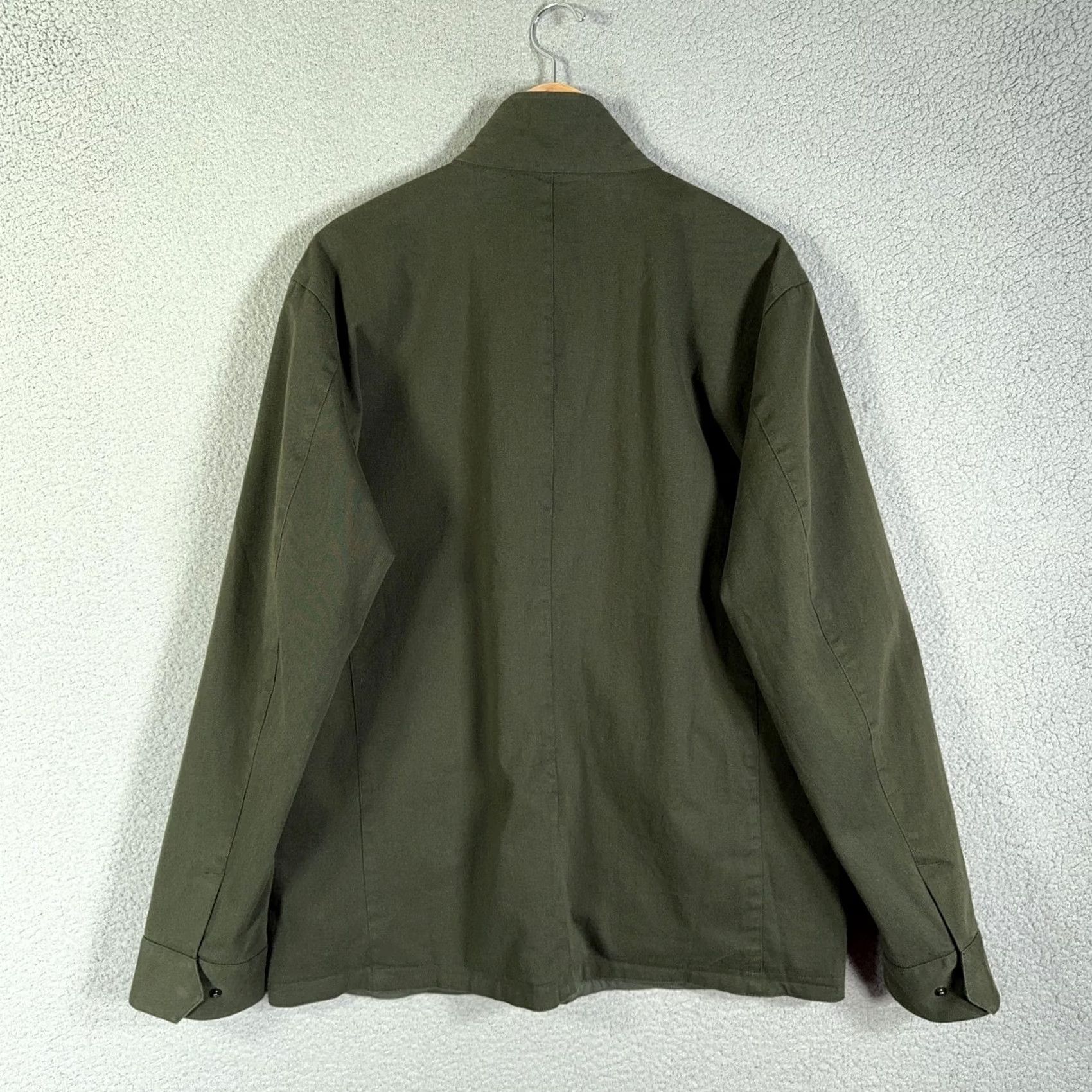 Peter Millar Peter Millar Stowe Reversible Safari Jacket Mens Large Olive Cotton wool Blend Size US L / EU 52-54 / 3 - 3 Thumbnail