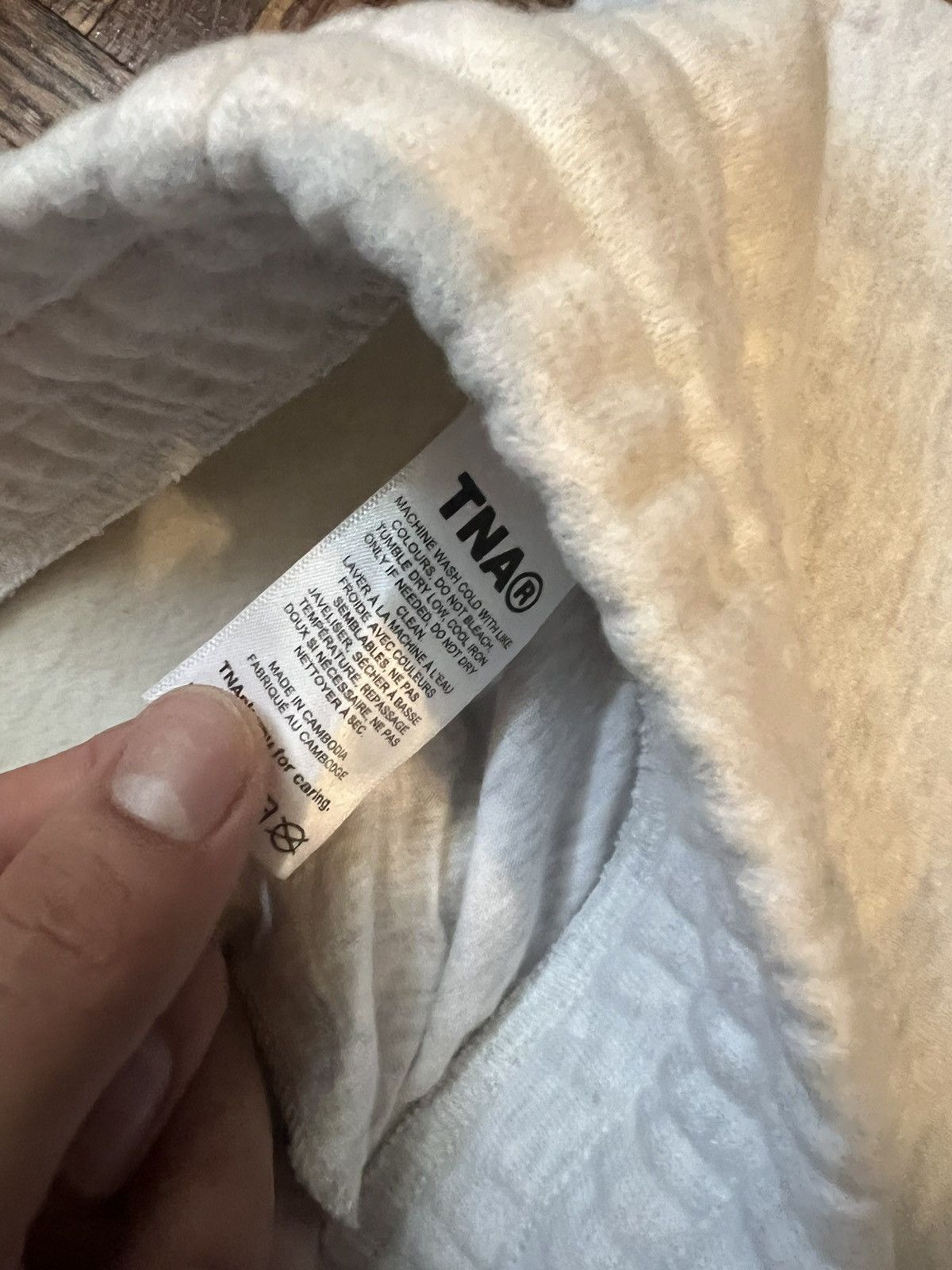 Aritzia TNA SWEATFLEECE Perfect Fit Size US 42 / EU 58 - 5 Thumbnail