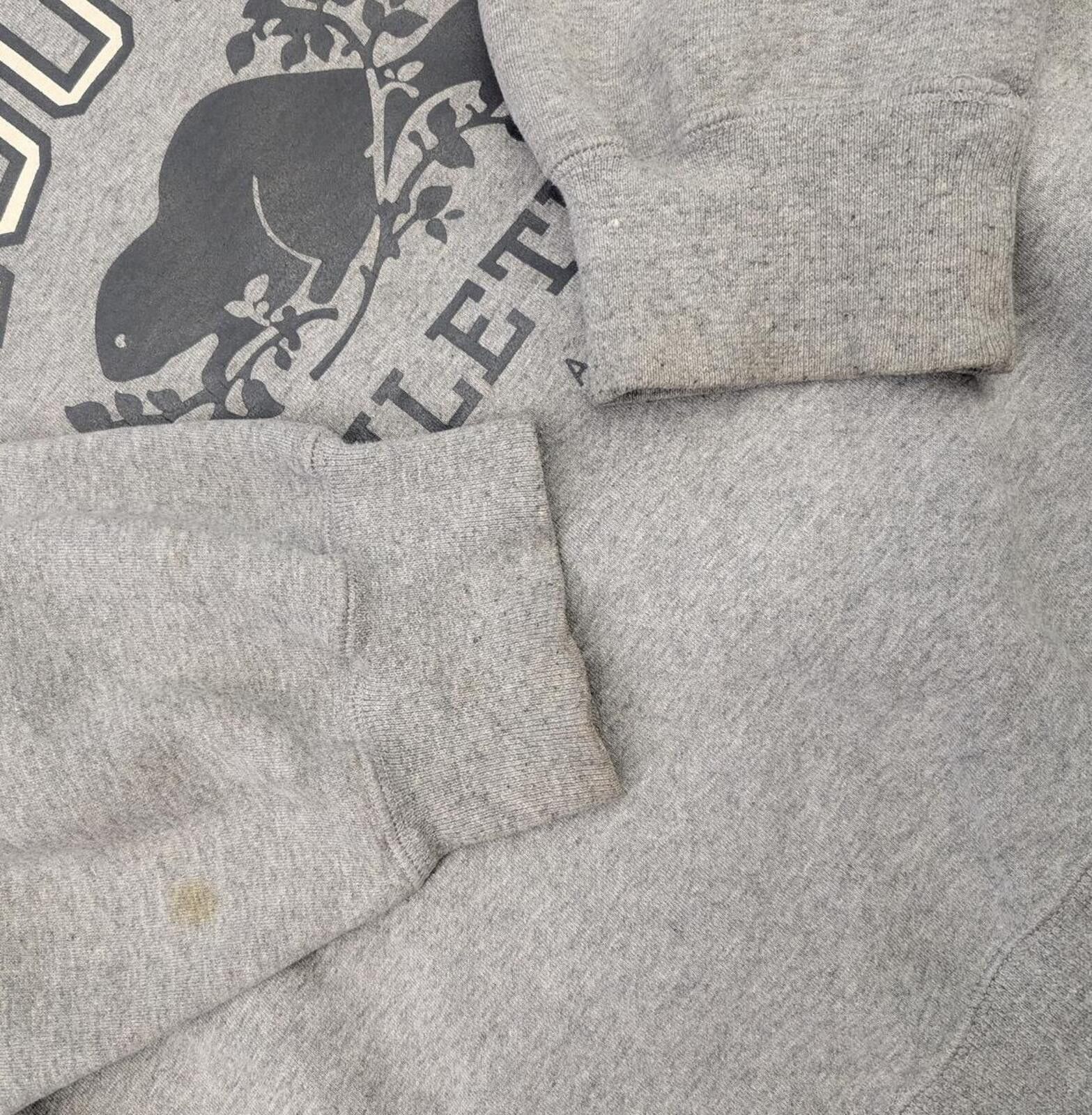 Roots Vintage 90s Roots Athletics Essential Gray Crew Neck Sweater Size US XL / EU 56 / 4 - 7 Thumbnail