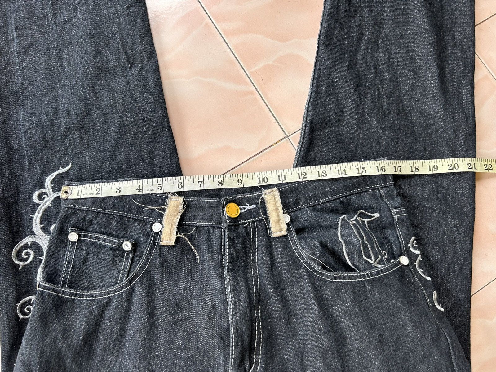 Coogi Coogi Spellout Embroidered Jeans Size US 32 / EU 48 - 10 Thumbnail